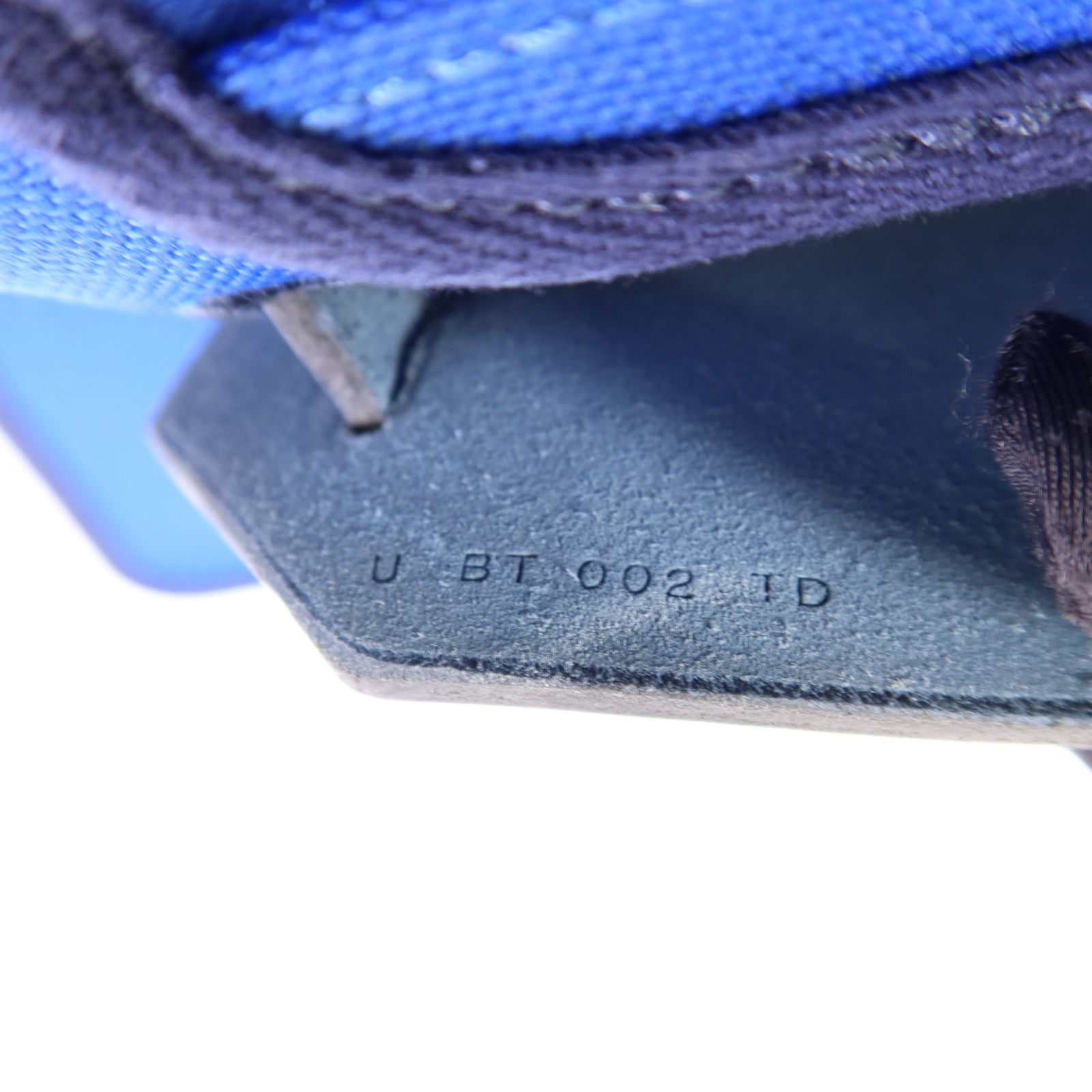 HERMES【激減優惠】 帆布Herbag PM銀扣手挽肩背兩用袋Bleu Billard