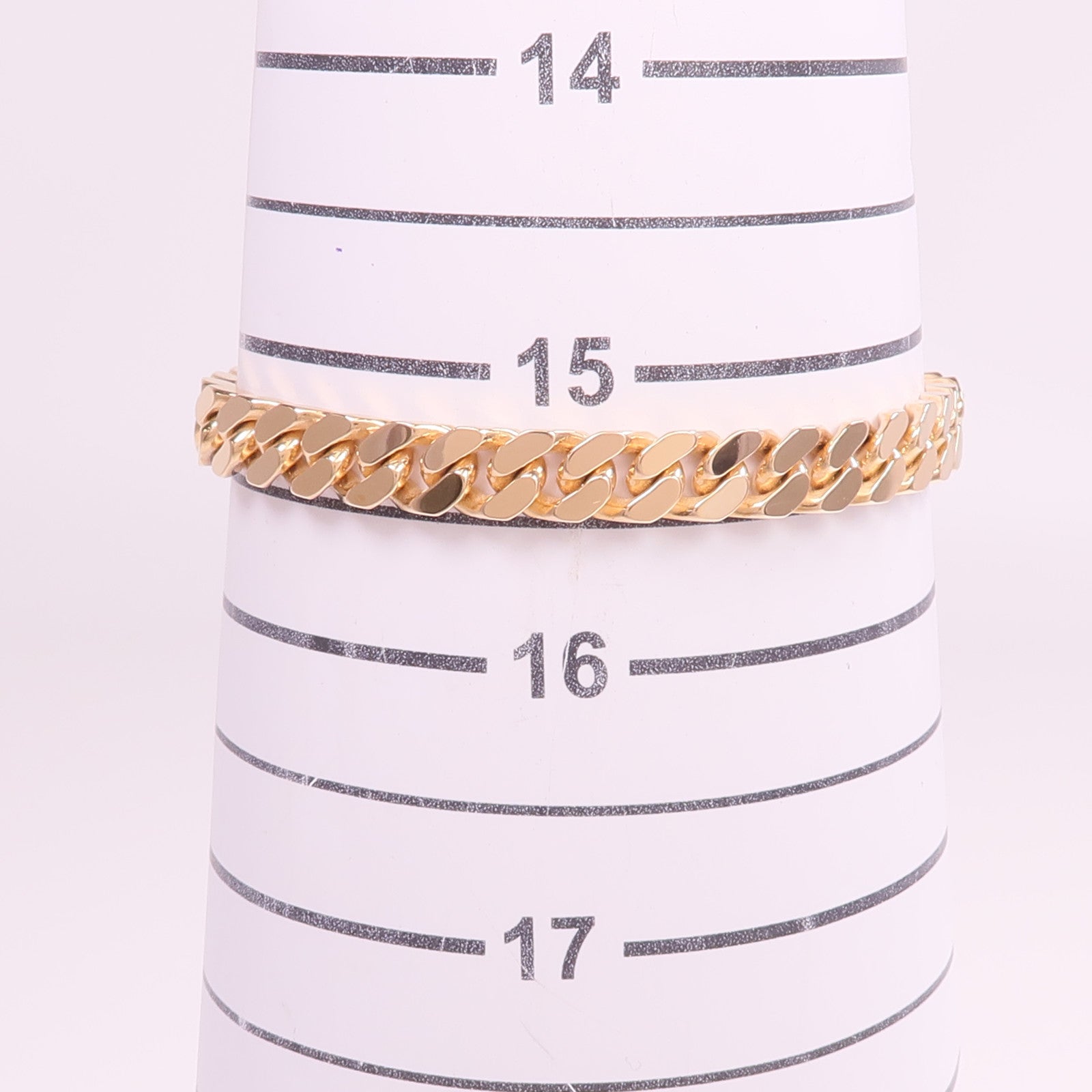 HERMES 18K玫瑰金Kelly Gourmette Bracelet鑽石手鏈