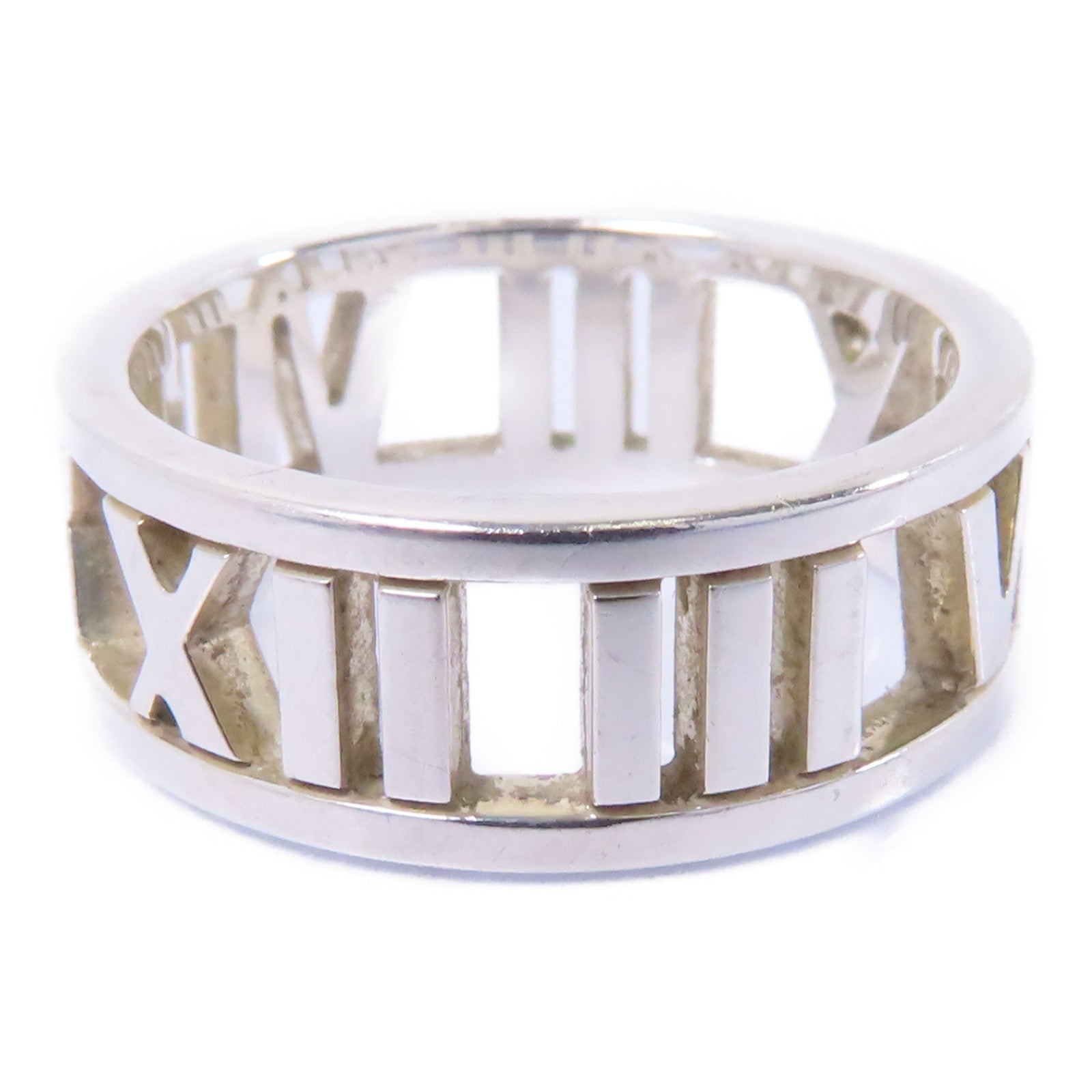 TIFFANY＆CO 925純銀Atlas Ring戒指US#5