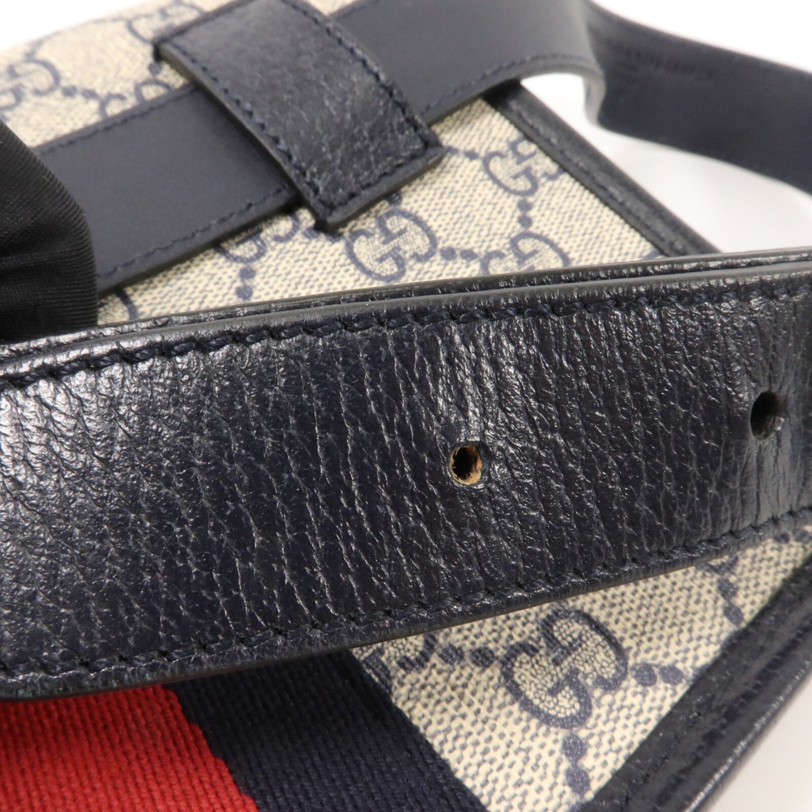 GUCCI 塗層帆布GG Supreme Ophidia Belt腰包