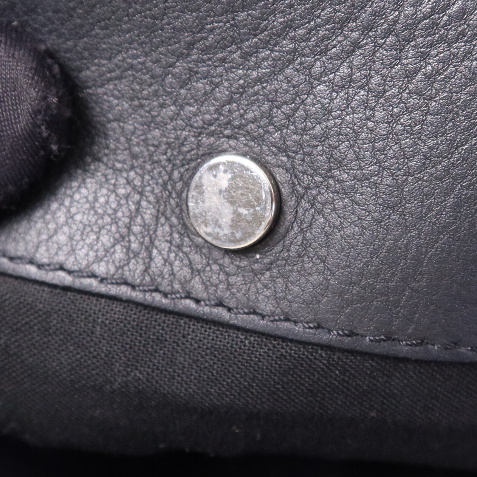 BALENCIAGA 牛皮皮革Tote Bag銀扣手挽袋