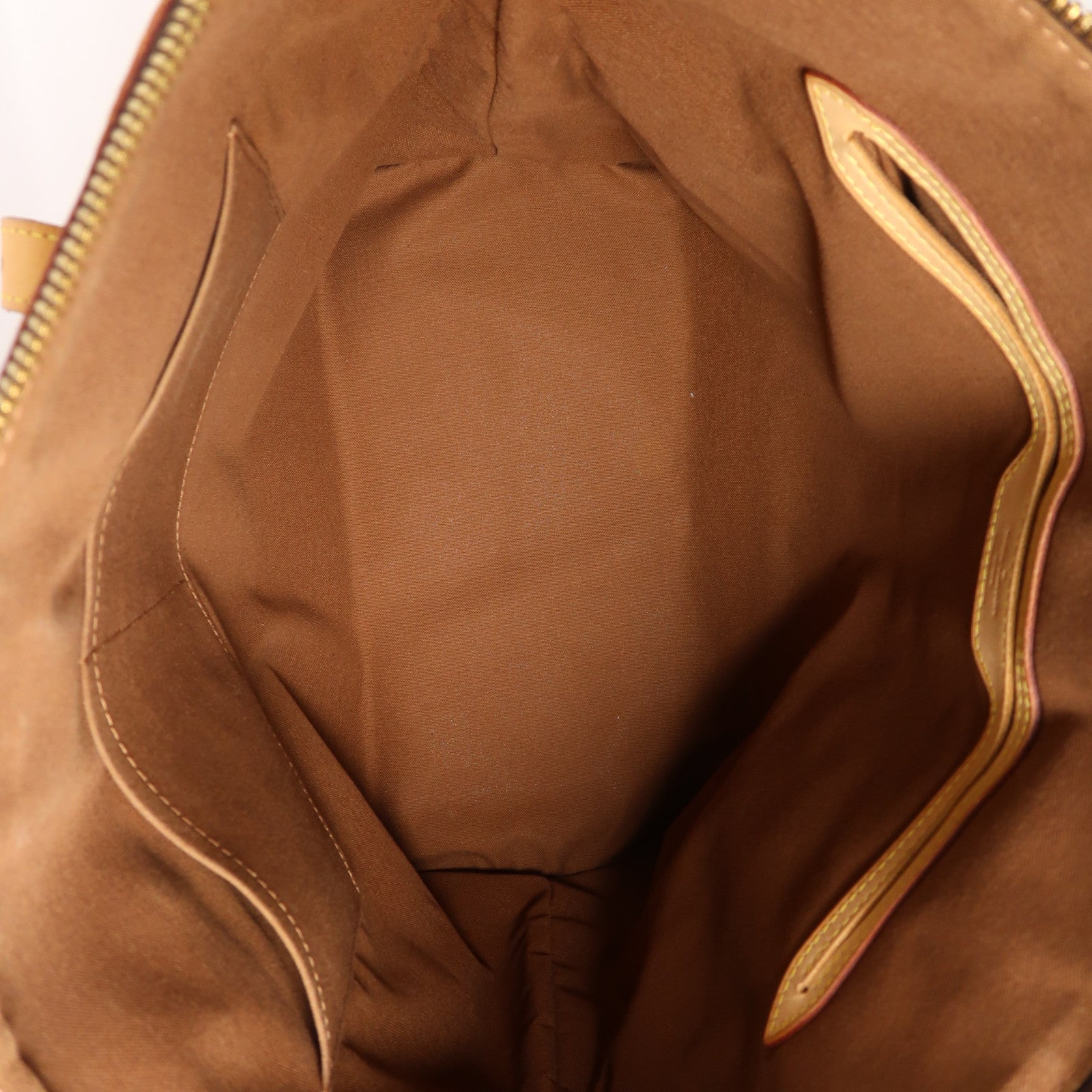 LOUIS VUITTON Monogram Palermo GM金扣手挽肩背兩用袋棕色