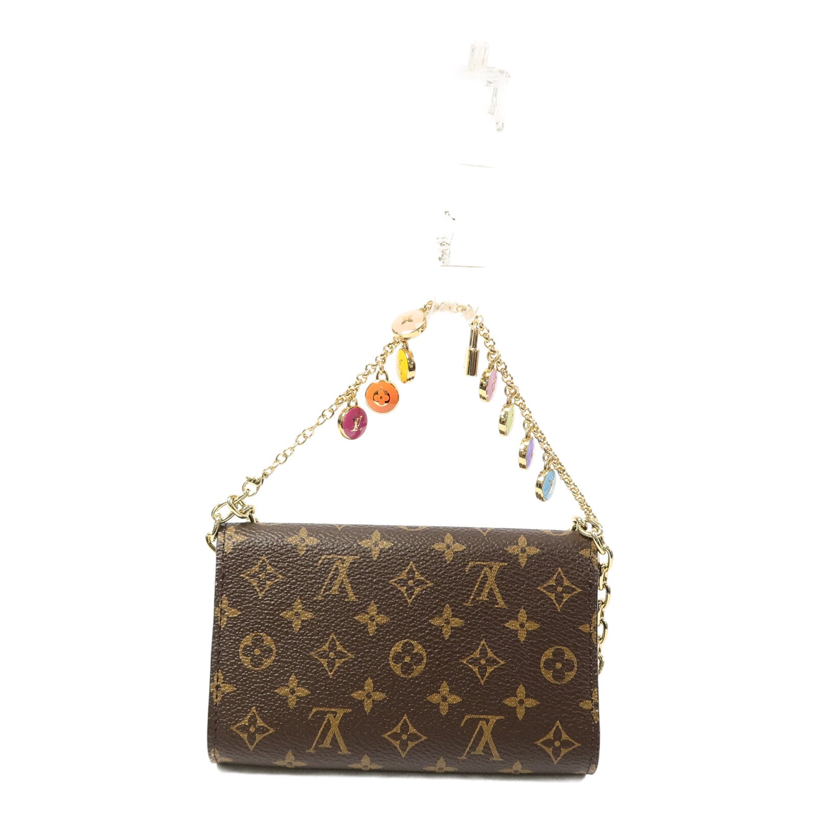 LOUIS VUITTON Monogram Pouch Metis鏈帶手挽肩背兩用袋