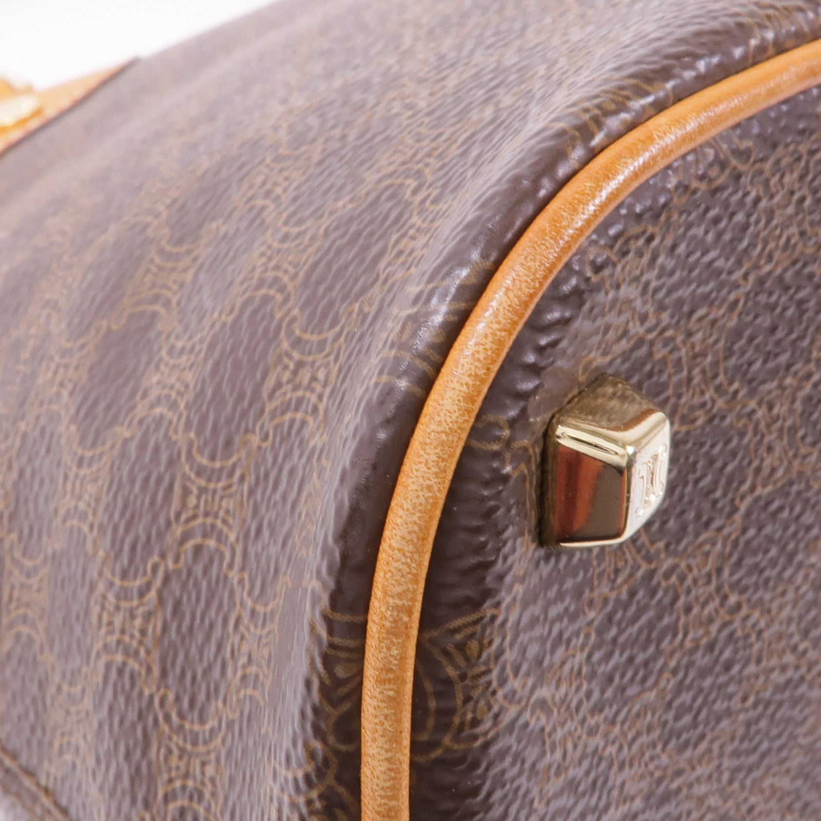 CELINE 帆布Hand Bag金扣手挽袋