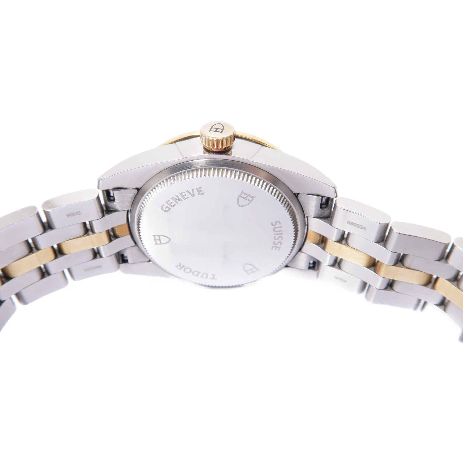 TUDOR Glamour Date18K黃金/不鏽鋼手錶自動機芯金色
