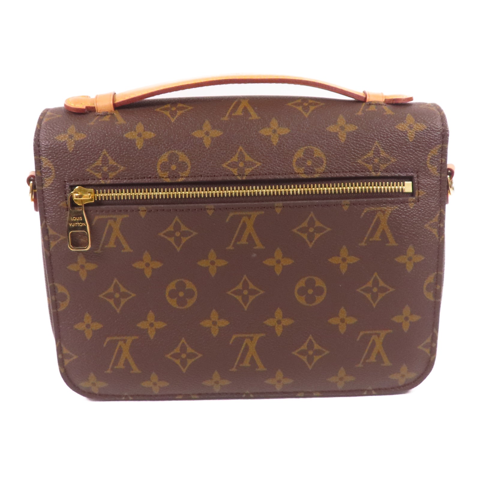 LOUIS VUITTON Monogram Pochette Metis MM金扣手挽肩背兩用袋