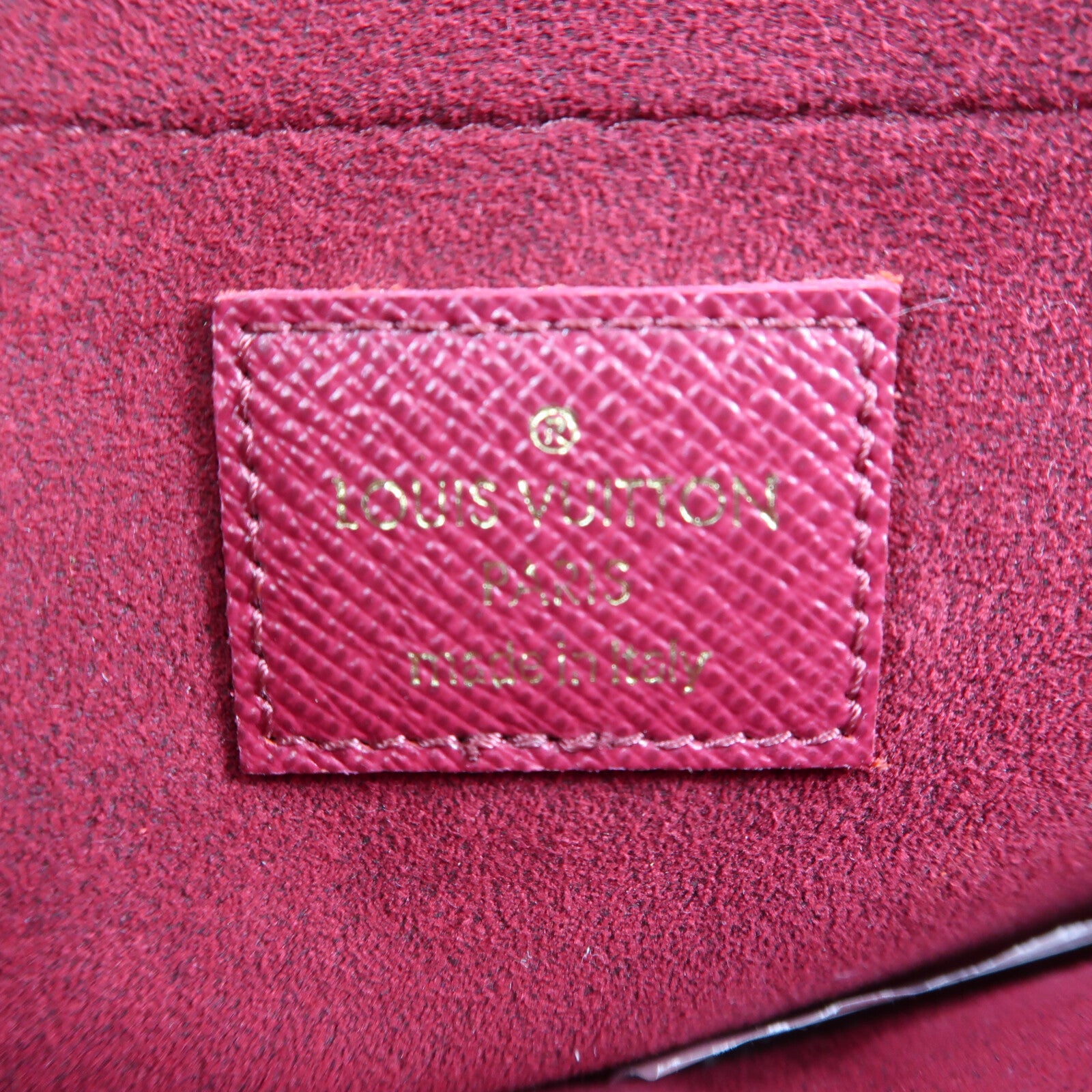 LOUIS VUITTON Monogram Felicie Pochette金扣鏈帶肩背袋