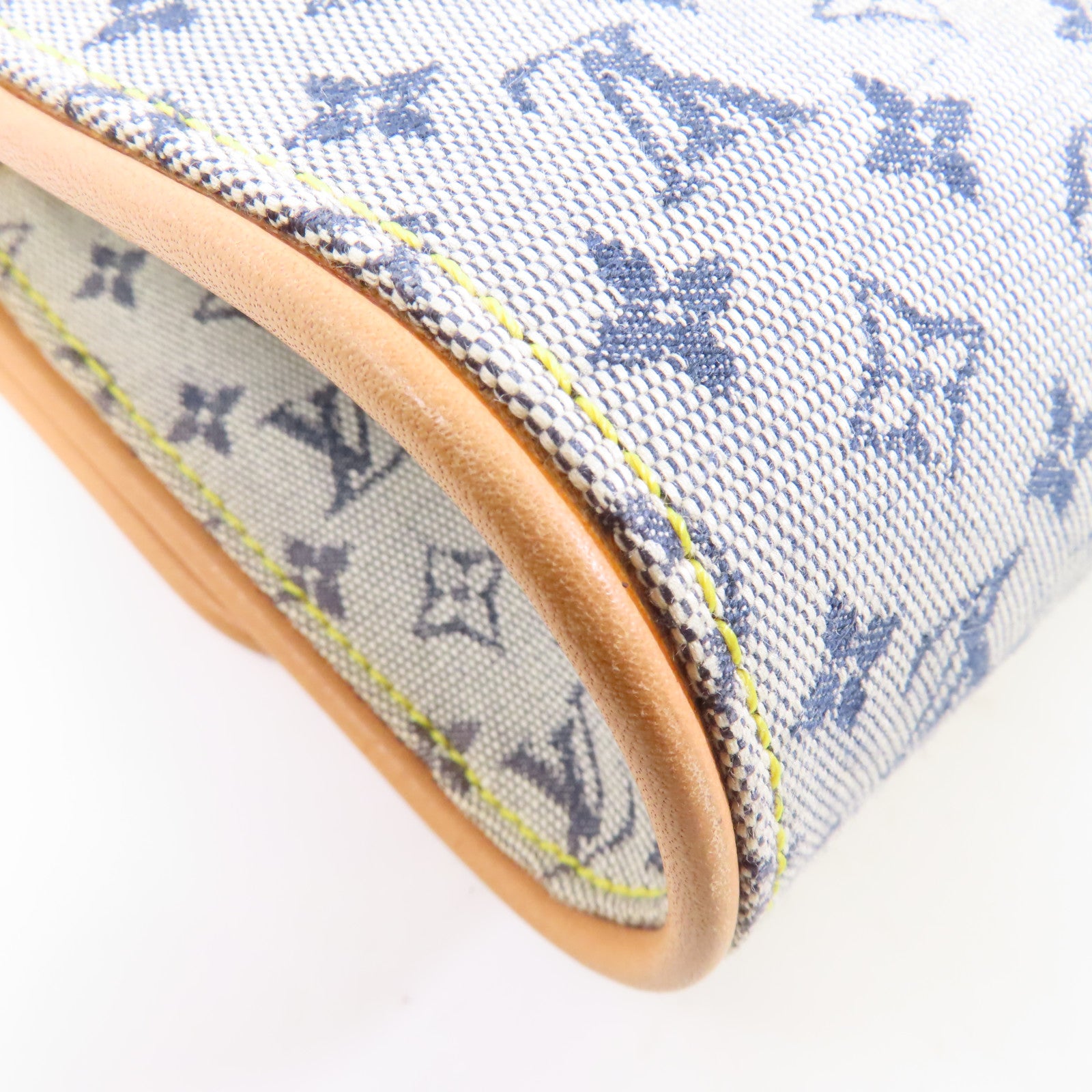 LOUIS VUITTON Monogram Mini Camille Bag金扣鏈帶肩背袋藍色