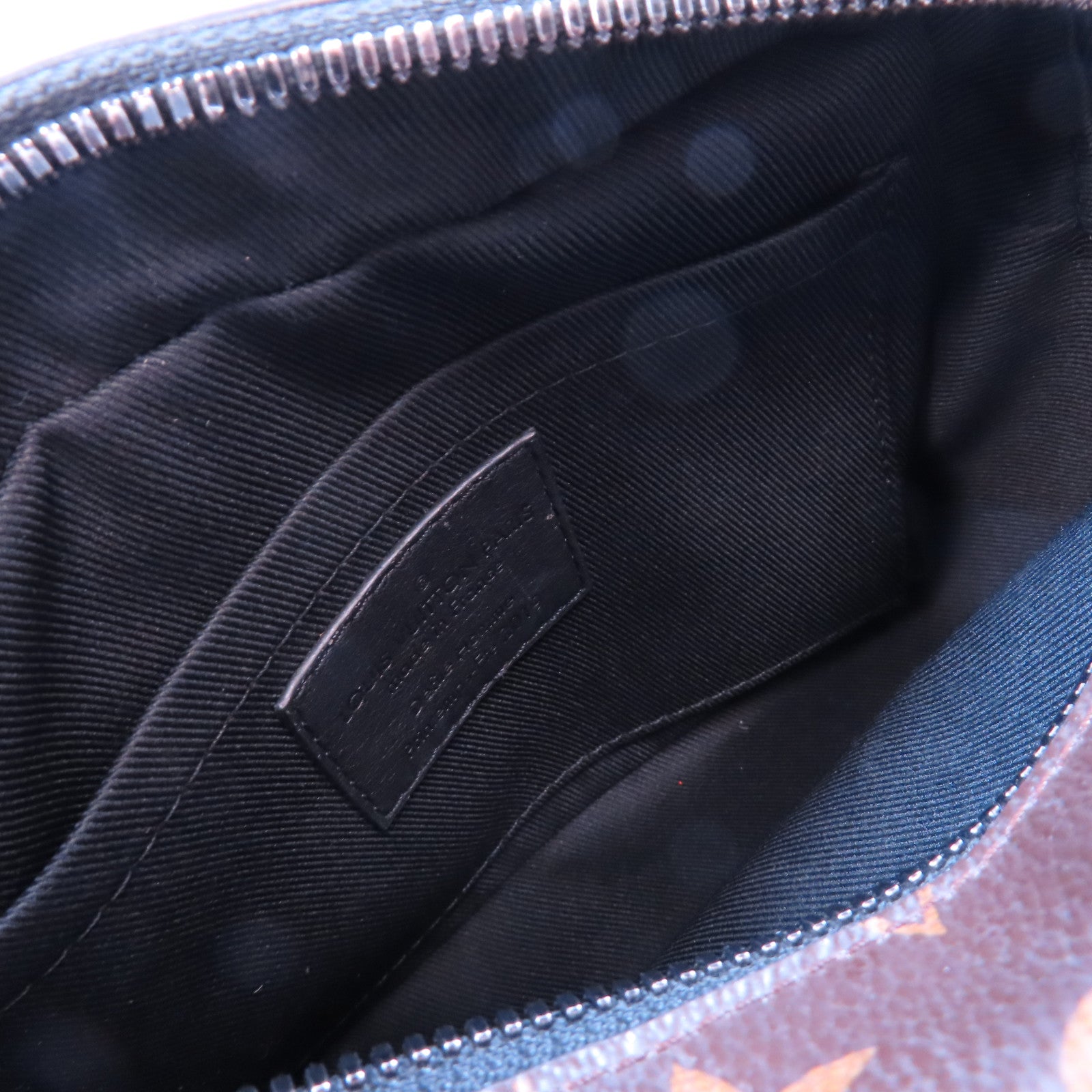 LOUIS VUITTON Monogram Mini Soft Trunk黑扣肩背袋啡色/橙色