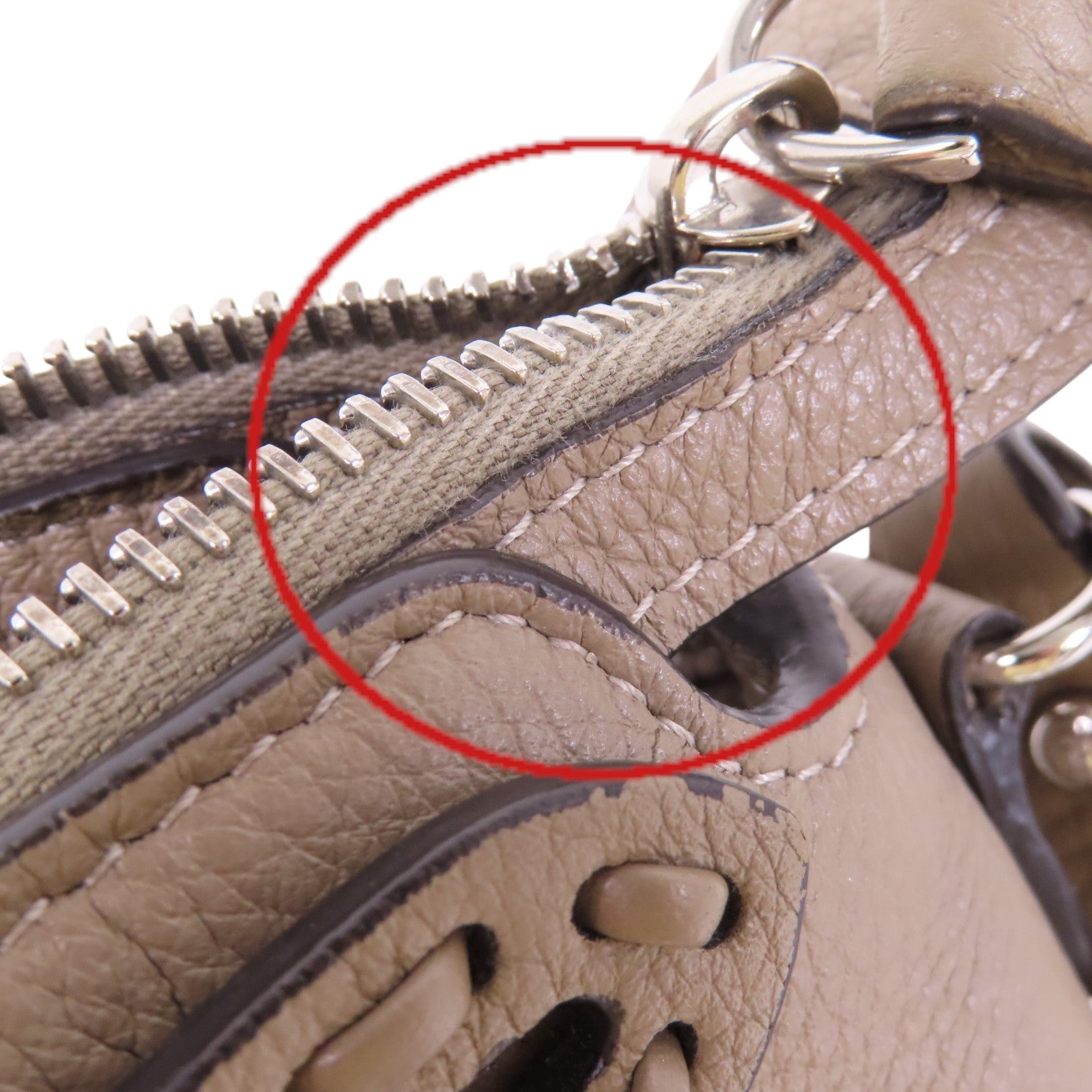 FENDI 牛皮皮革By The Way Mini銀扣手挽肩背兩用袋