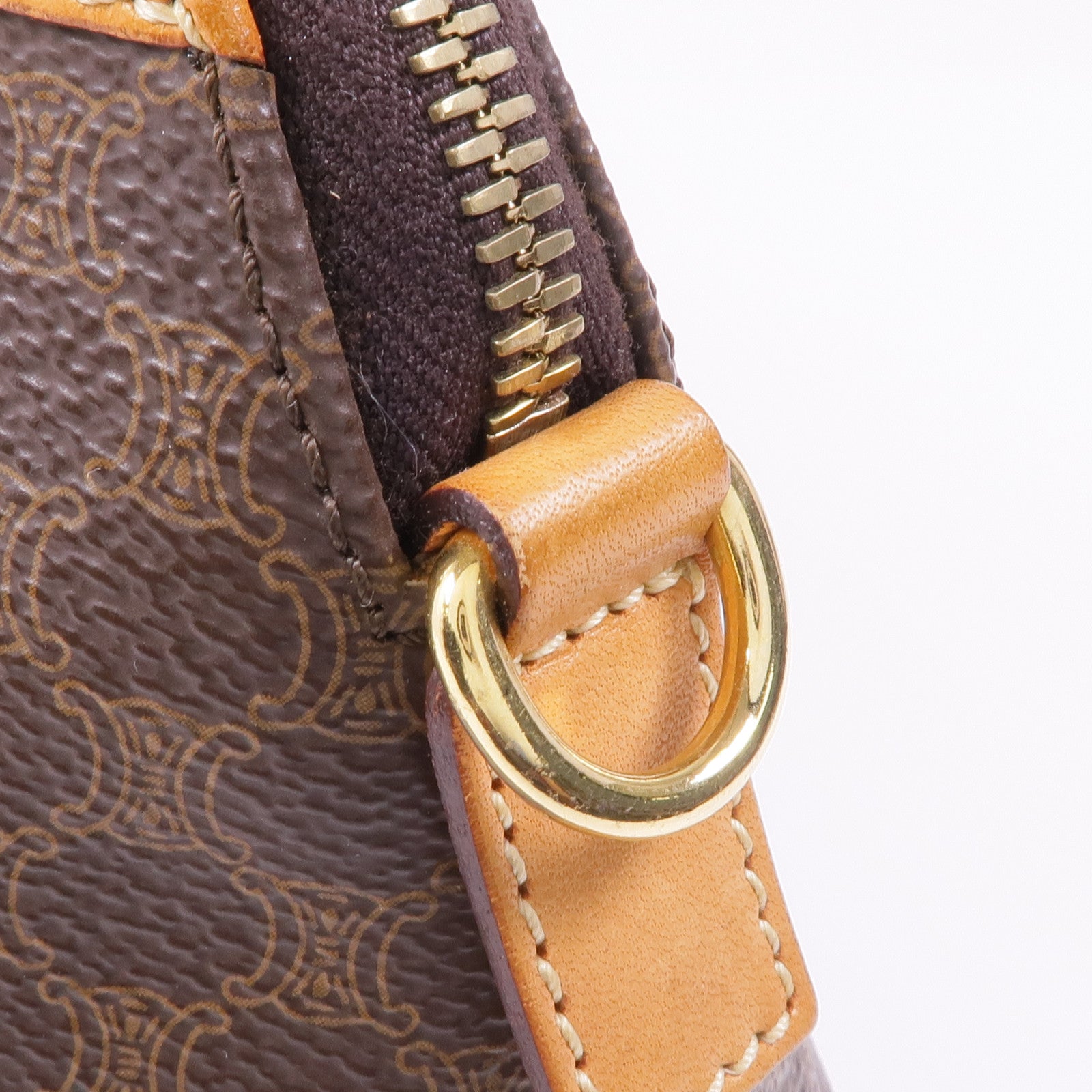 CELINE 帆布Hand Bag金扣手挽袋