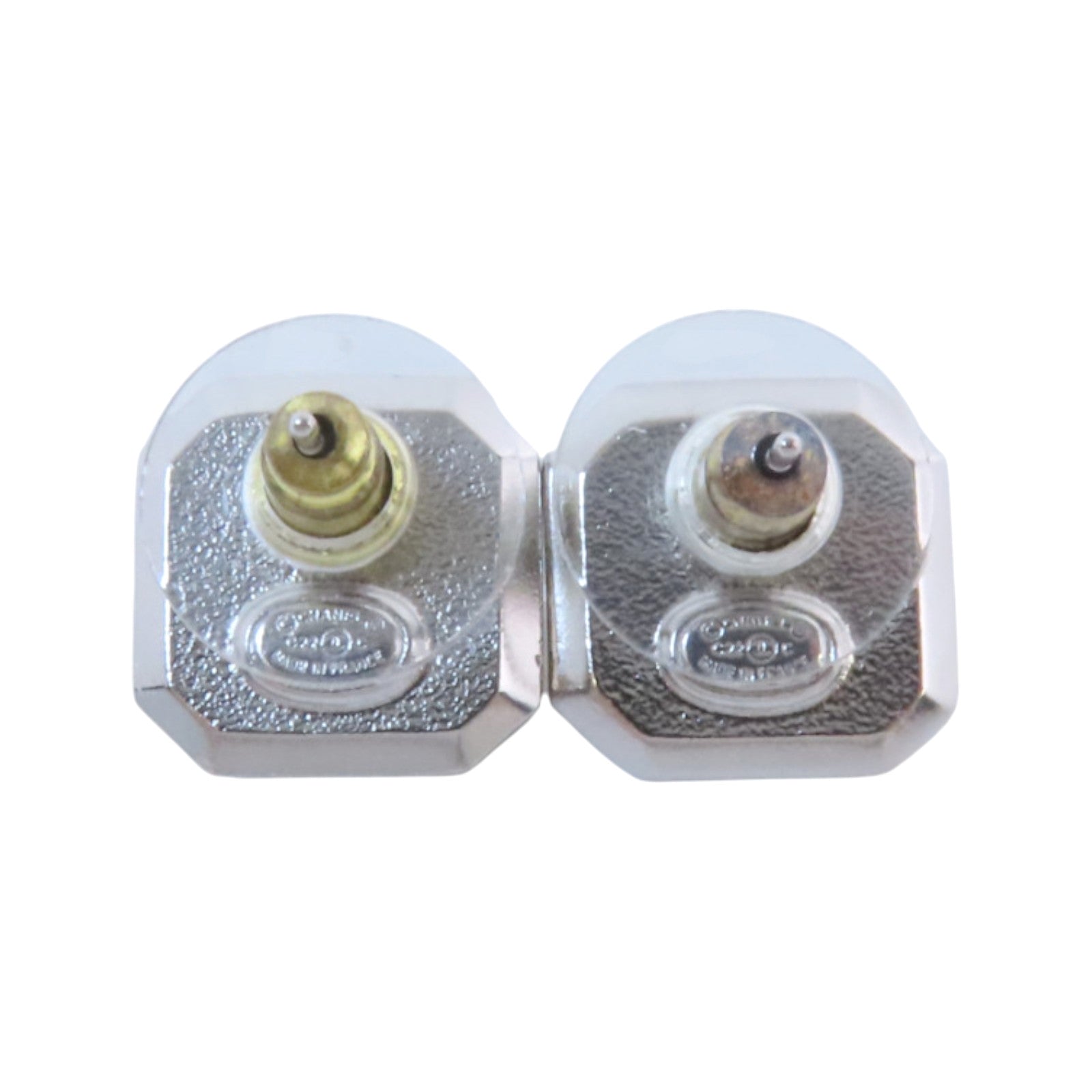 CHANEL 金屬/仿珍珠/水鑽Earrings金扣耳環