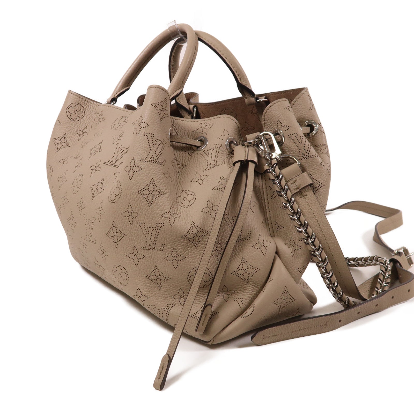 LOUIS VUITTON Mahina Bella Tote銀扣手挽肩背兩用袋