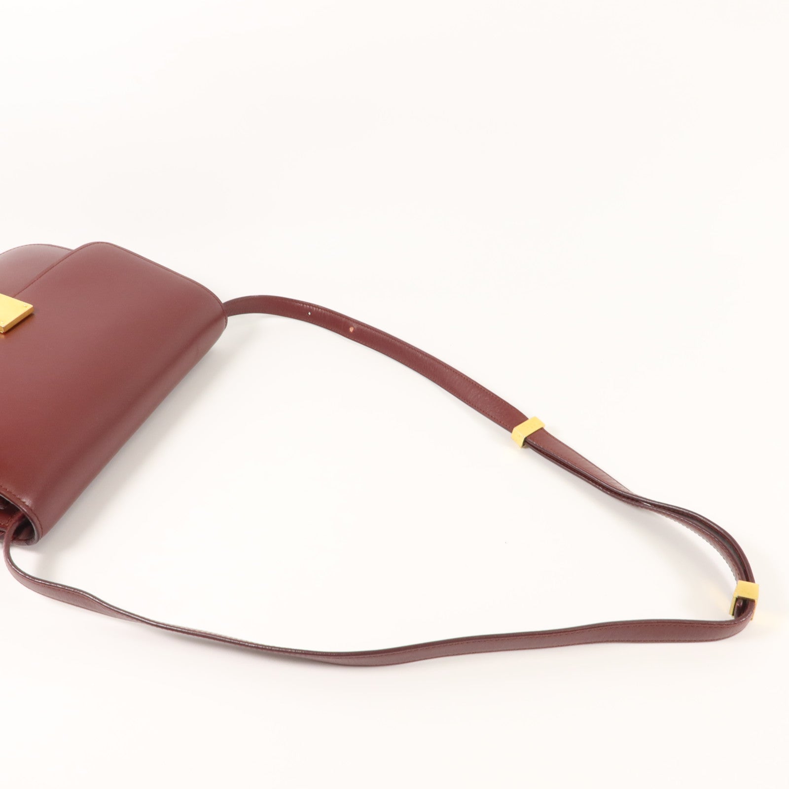 CELINE 牛皮皮革Classic Box Medium肩背袋