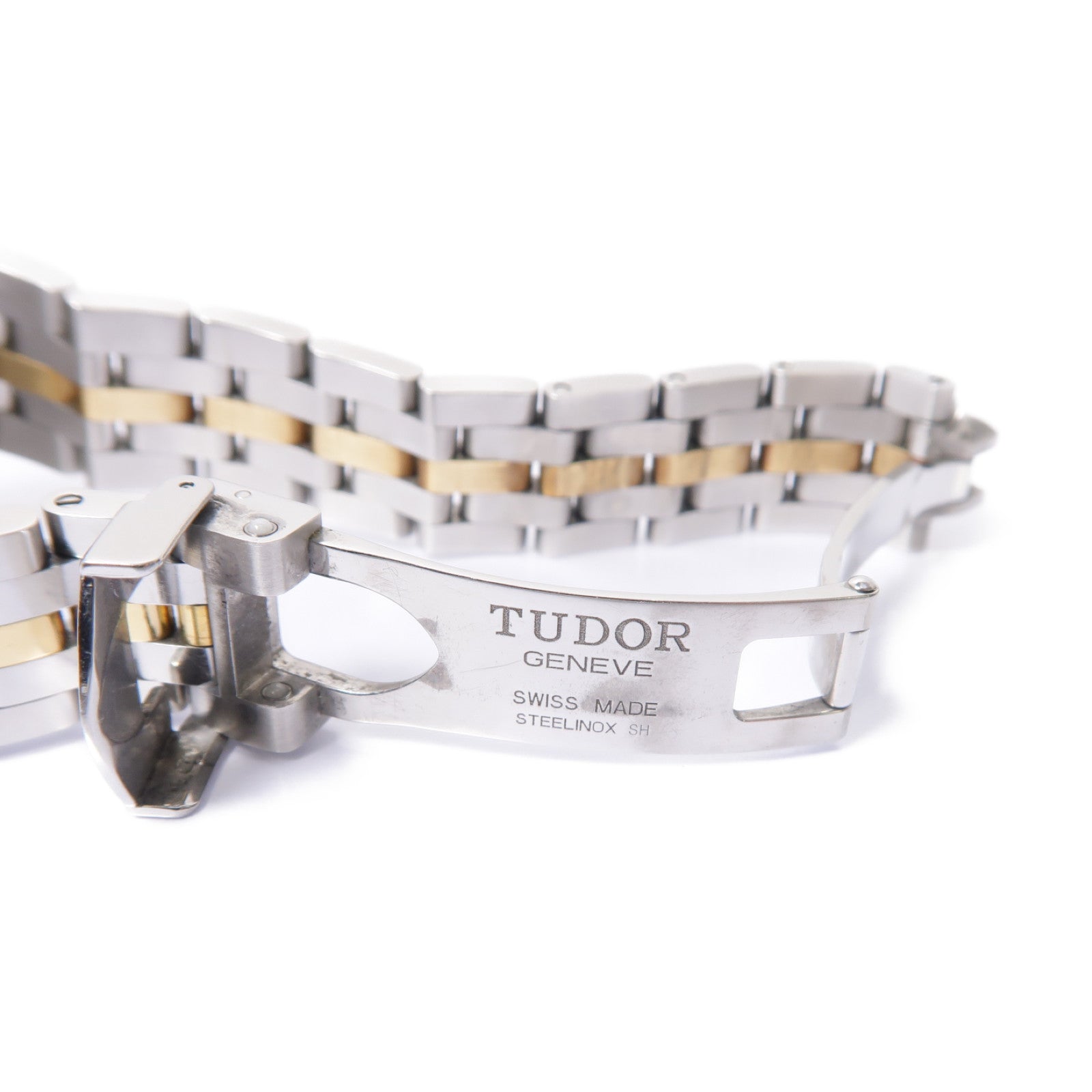 TUDOR Glamour Date18K黃金/不鏽鋼手錶自動機芯金色