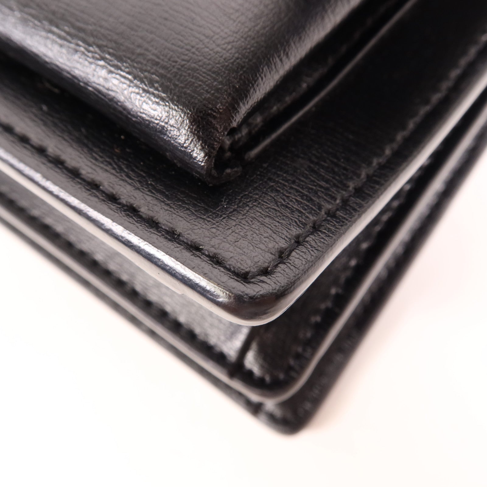 YVES SAINT LAURENT 牛皮皮革Sunset Medium銀扣肩背袋