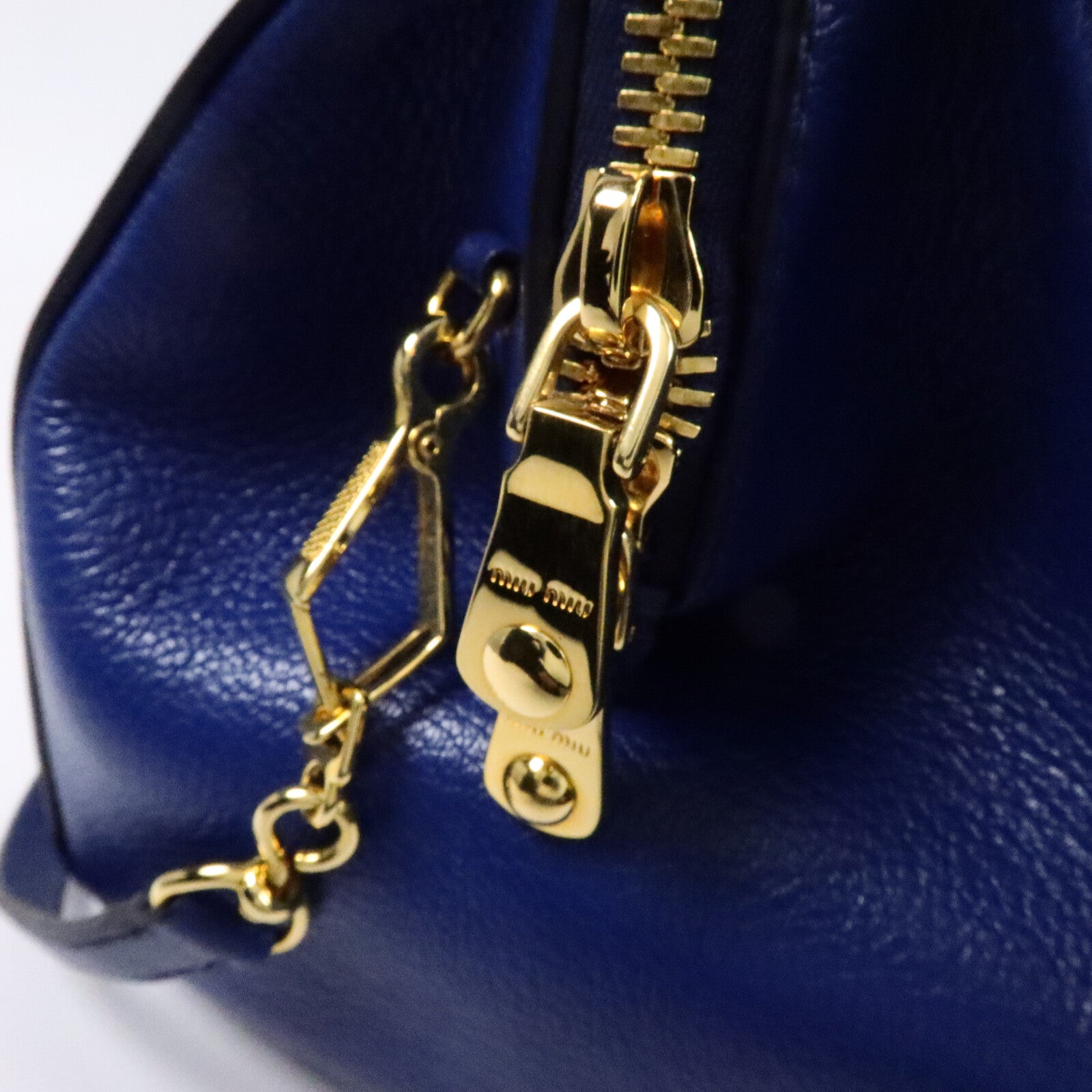Miu Miu 牛皮皮革2 Way Shoulder Bag手挽肩背兩用袋