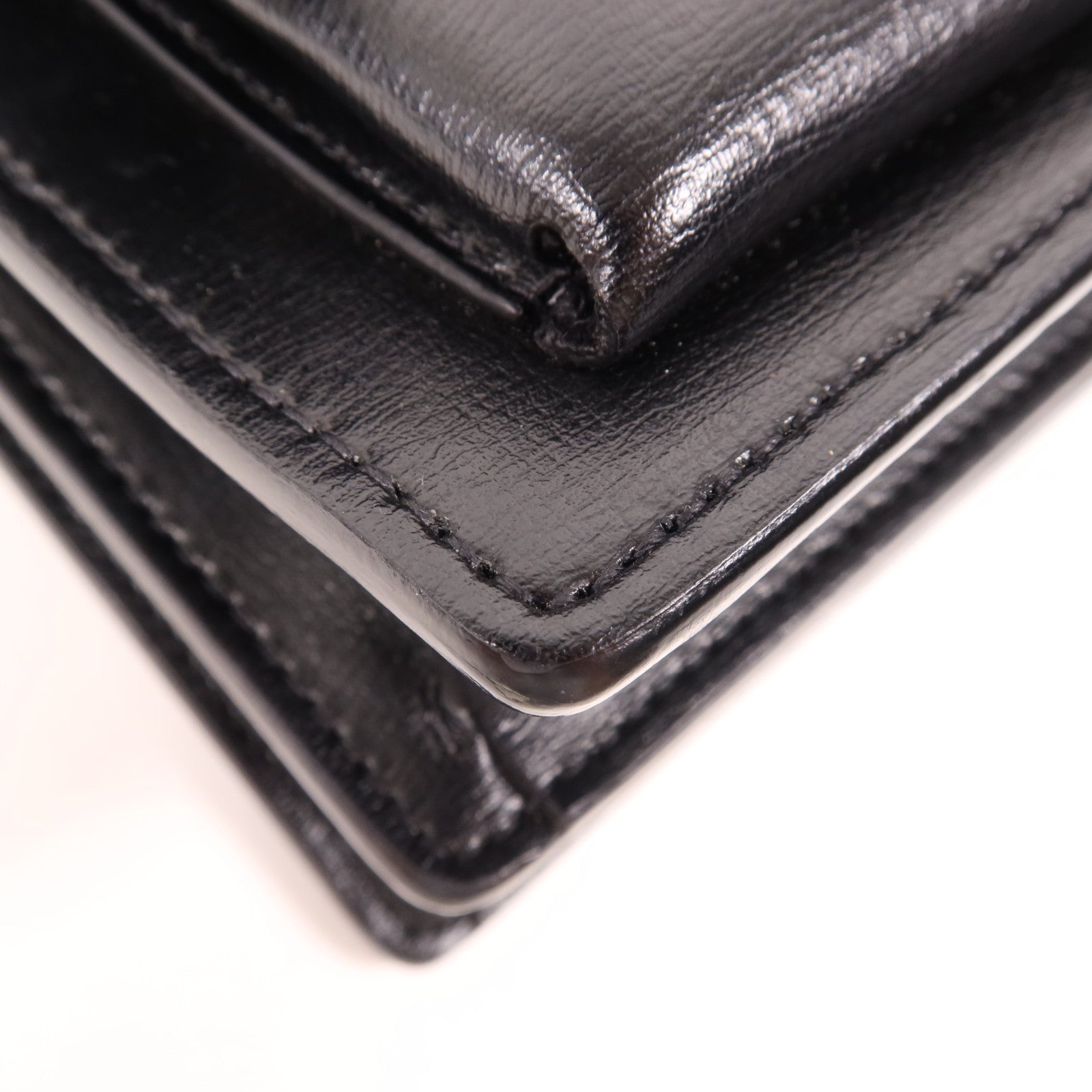 YVES SAINT LAURENT 牛皮皮革Sunset Medium銀扣肩背袋