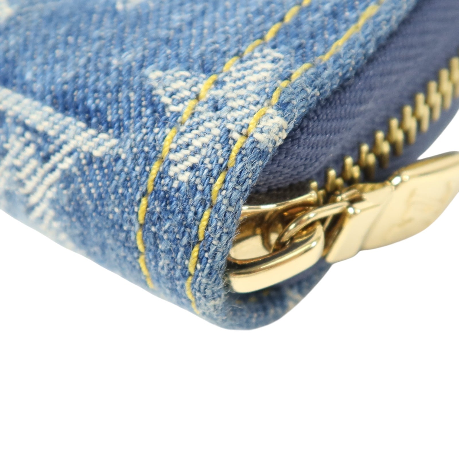 LOUIS VUITTON Monogram Denim/Cherry Takashi Murakami Long Wallet金扣長錢包