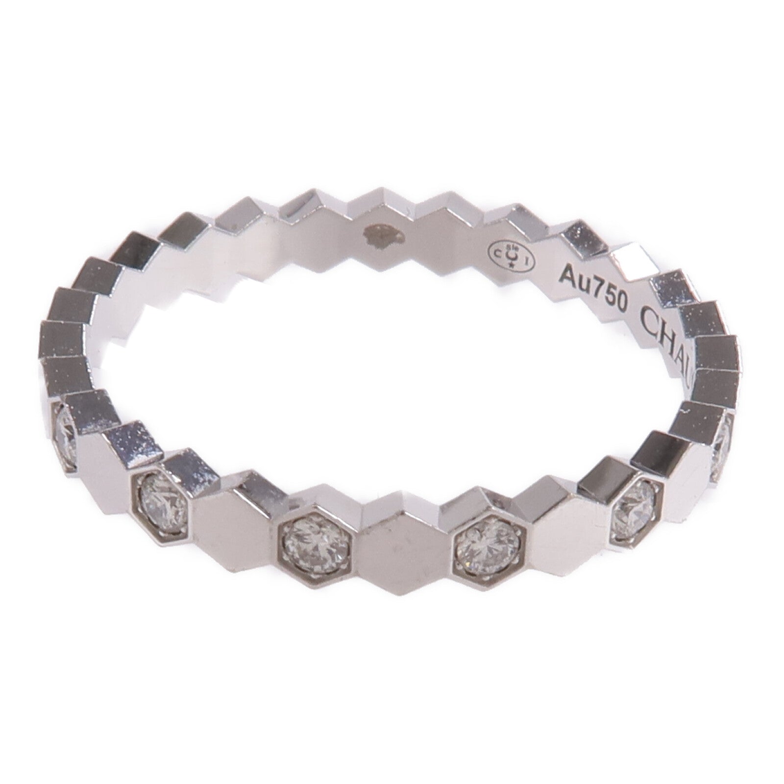 Chaumet 18K白金Bee de Chaumet Ring鑽石戒指