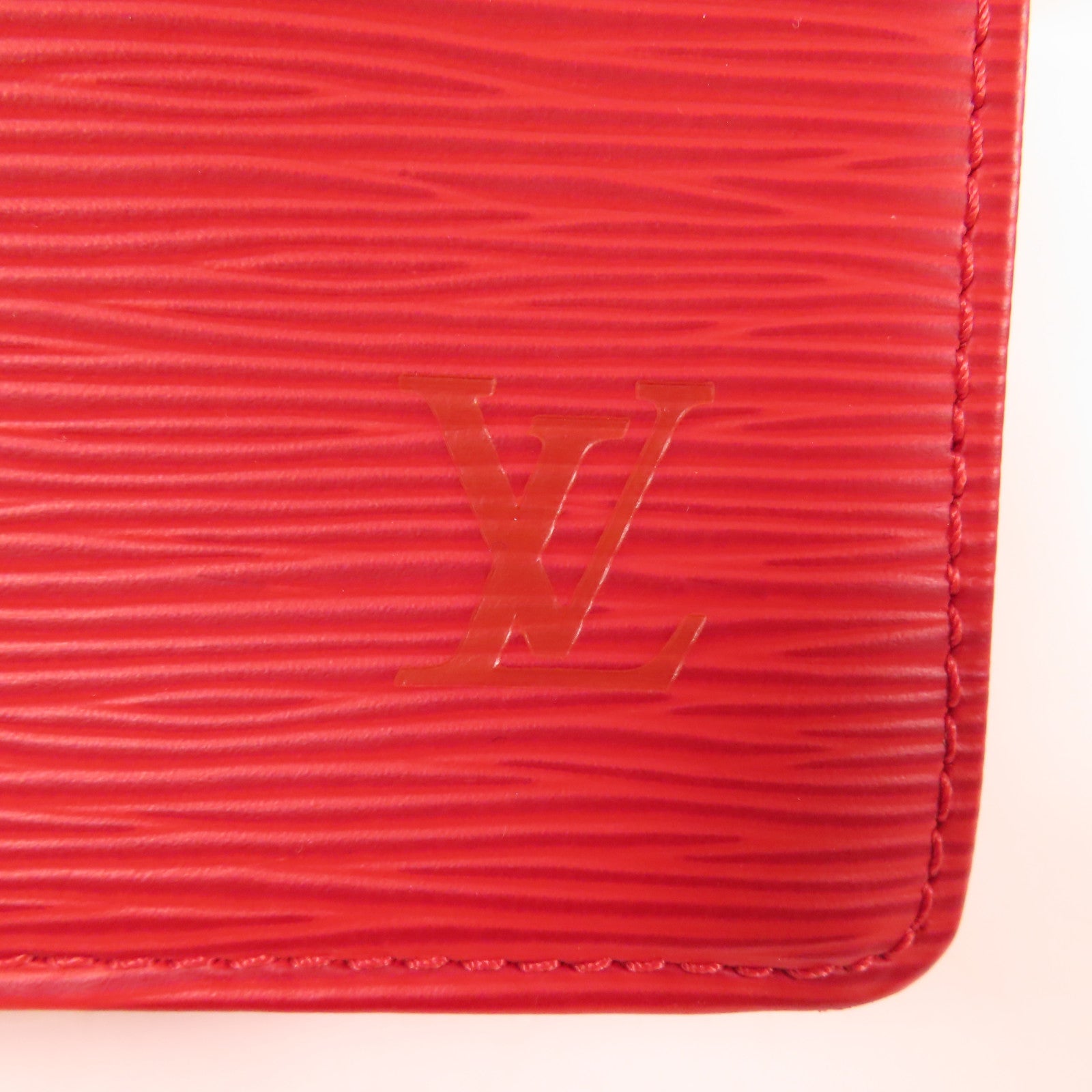 LOUIS VUITTON Epi Sac Plat PM金扣手挽袋