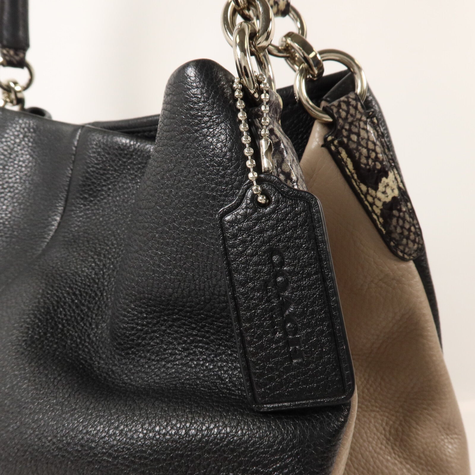 COACH 牛皮皮革Shoulder Bag手挽袋