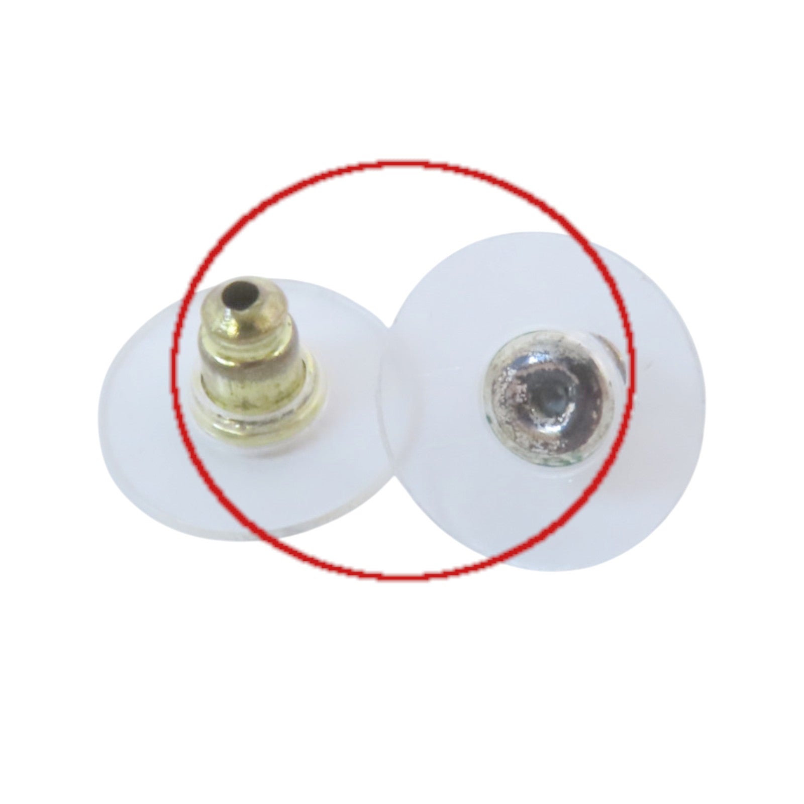 CHANEL 金屬/仿珍珠/水鑽Earrings金扣耳環