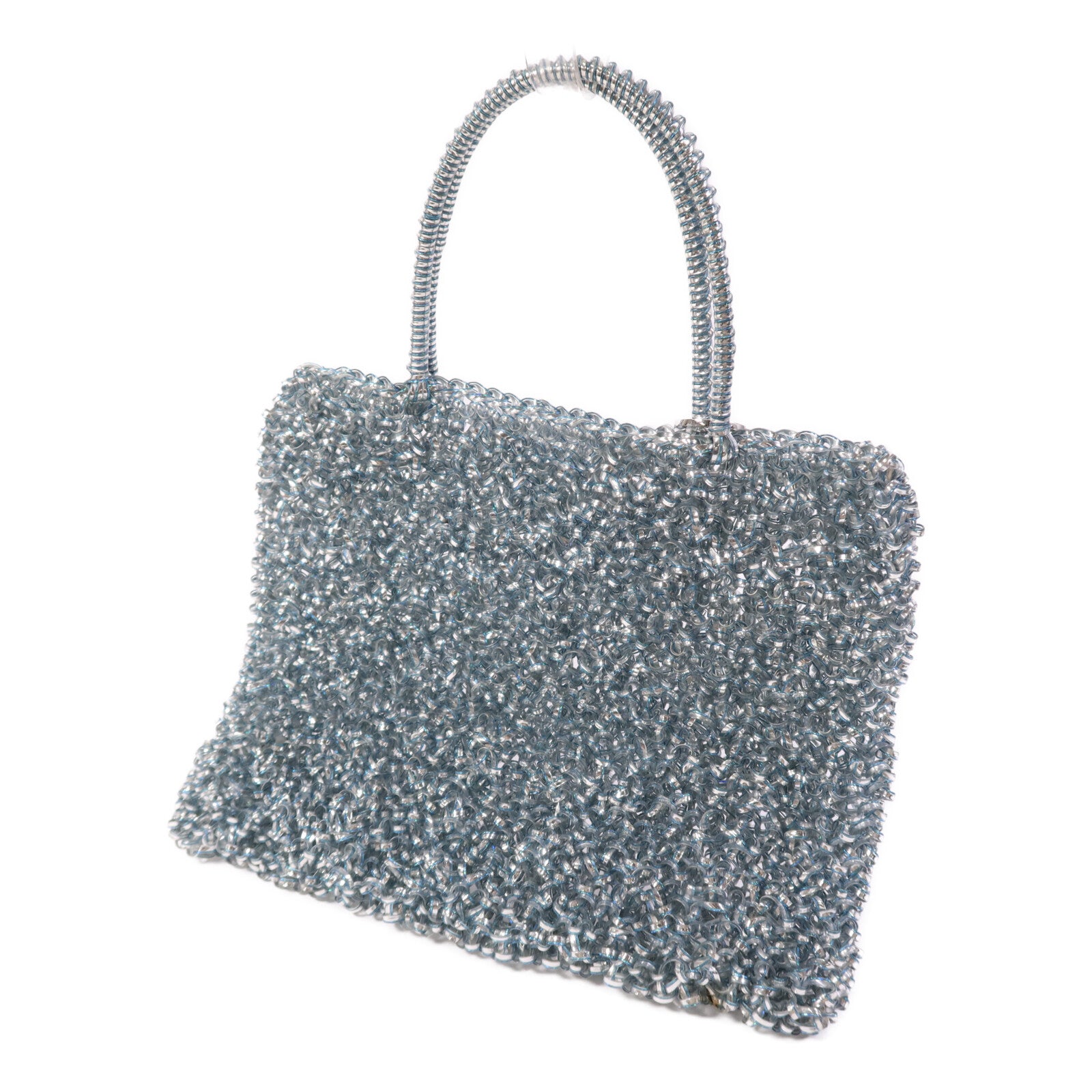 ANTEPRIMA PVC Wire Bag Small Tote銀扣手挽袋