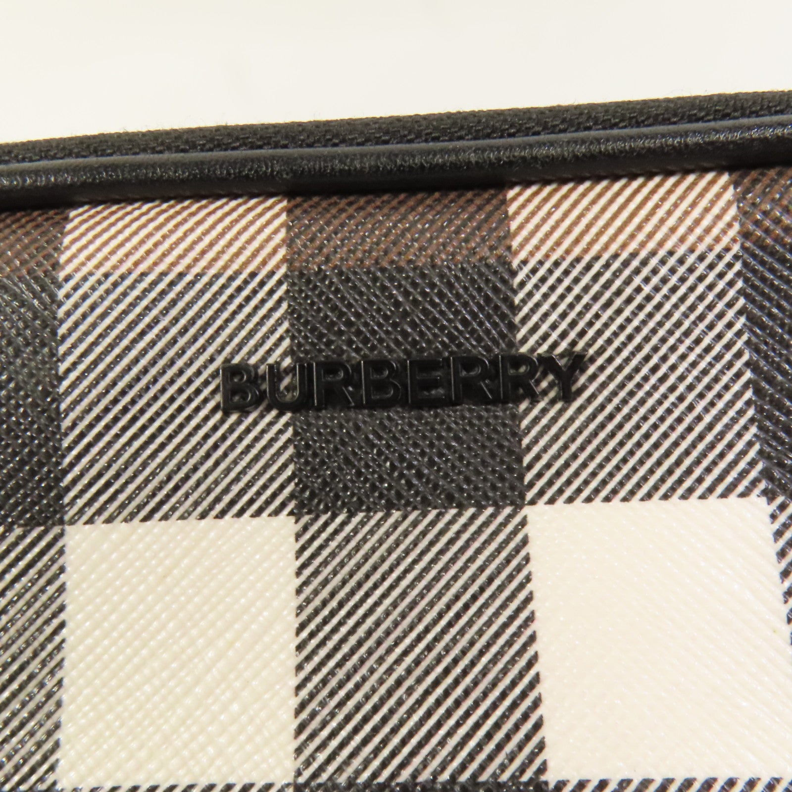 BURBERRY 塗層帆布Shoulder Bag肩背袋