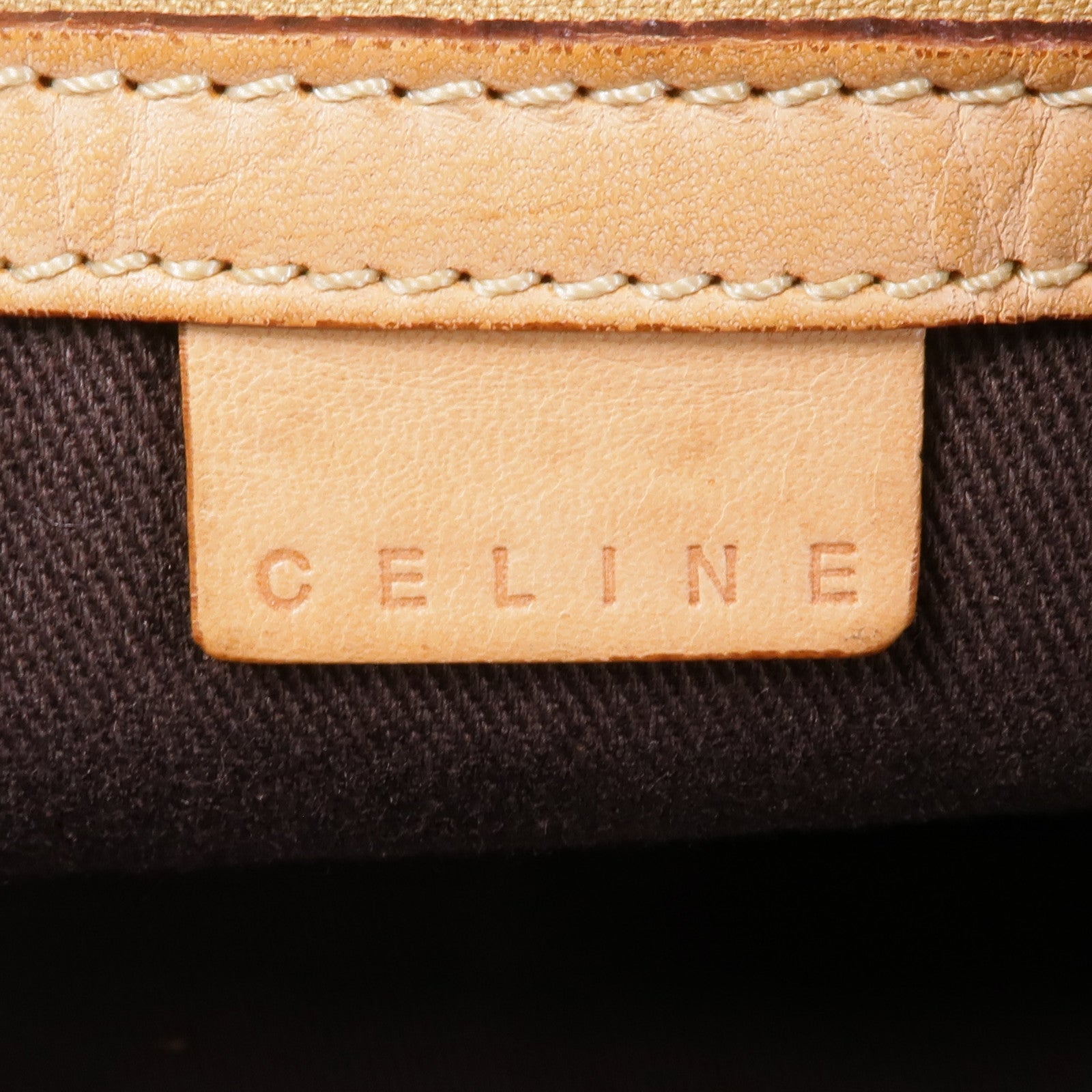 CELINE 帆布Hand Bag金扣手挽袋