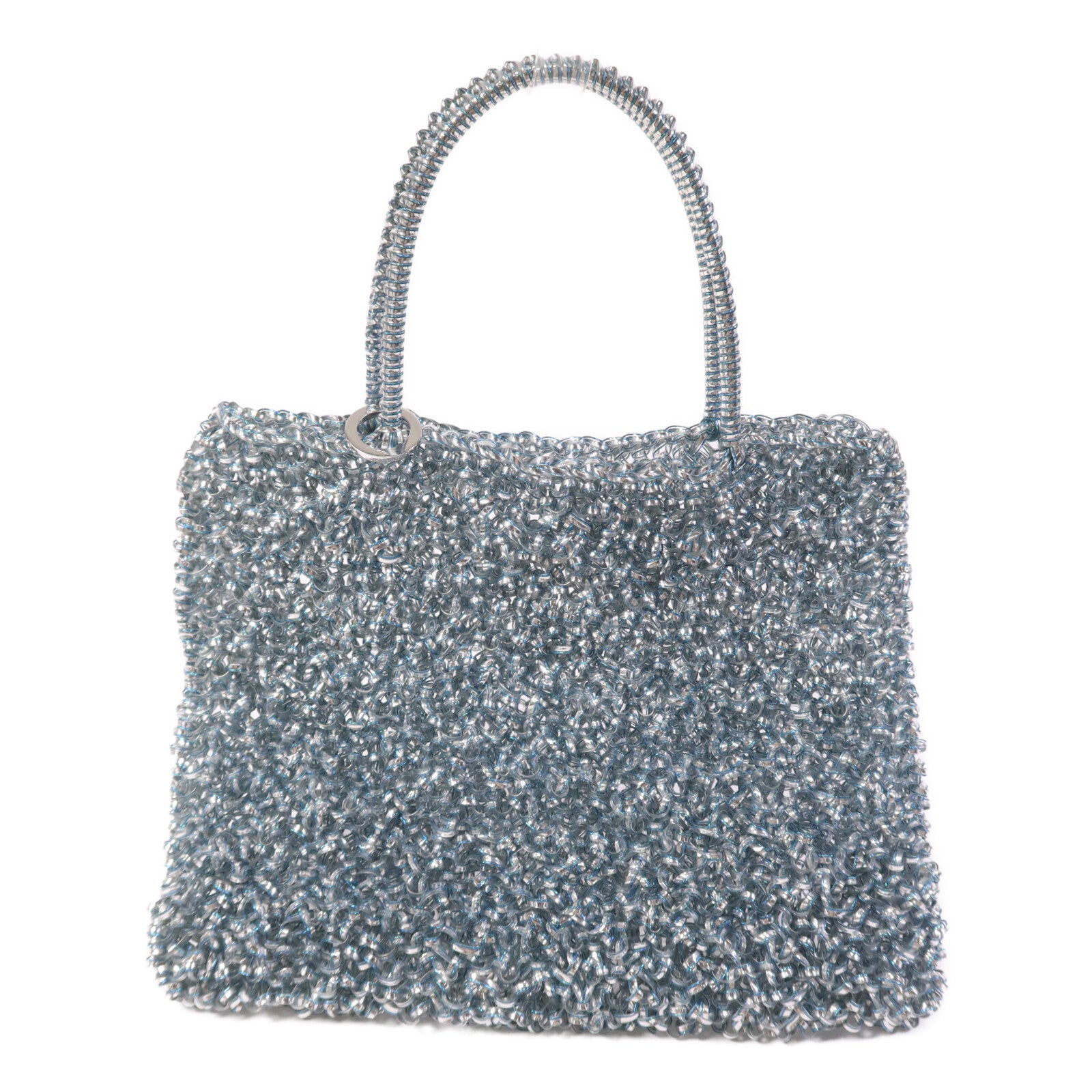 ANTEPRIMA PVC Wire Bag Small Tote銀扣手挽袋