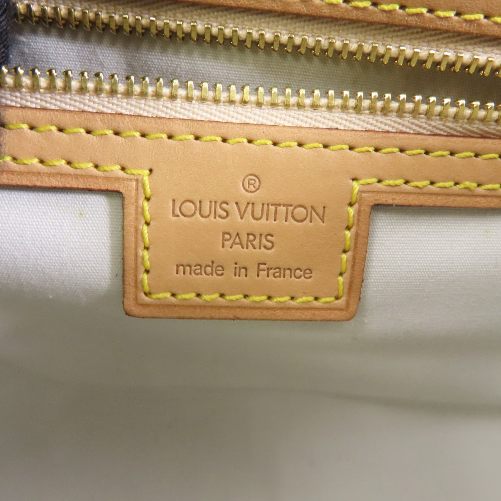 LOUIS VUITTON Monogram Mini Camille Bag金扣鏈帶肩背袋藍色