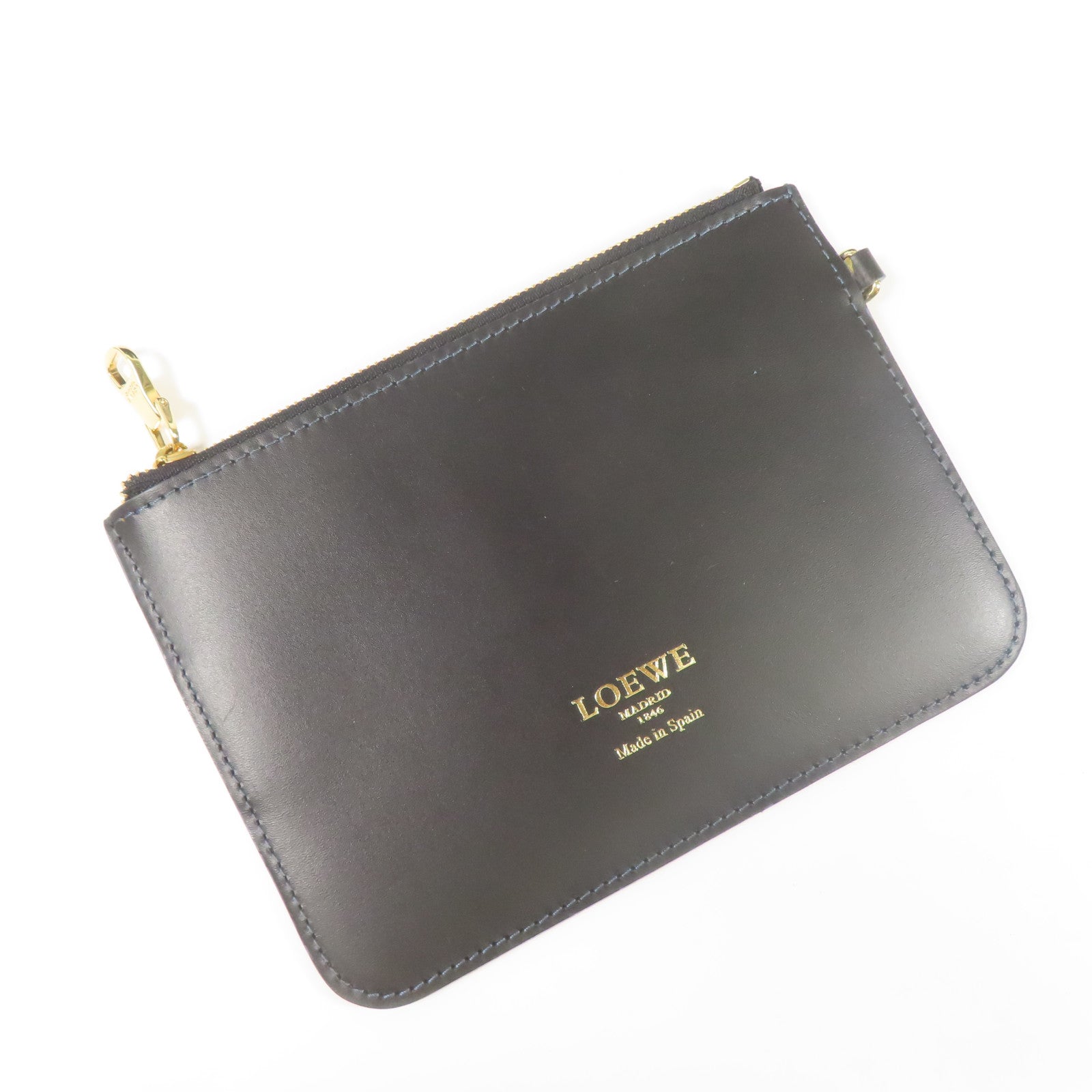 LOEWE 牛皮皮革Shoulder Bag金扣肩背袋
