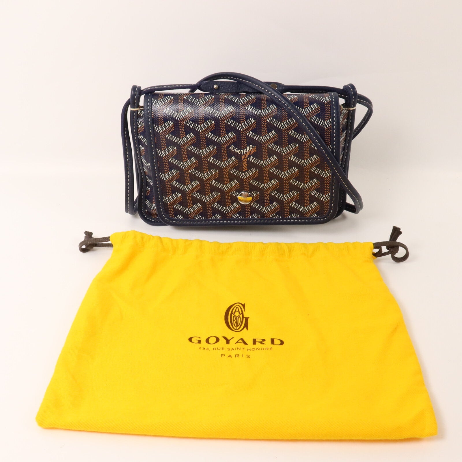 GOYARD 塗層帆布Plumet Pocket肩背袋