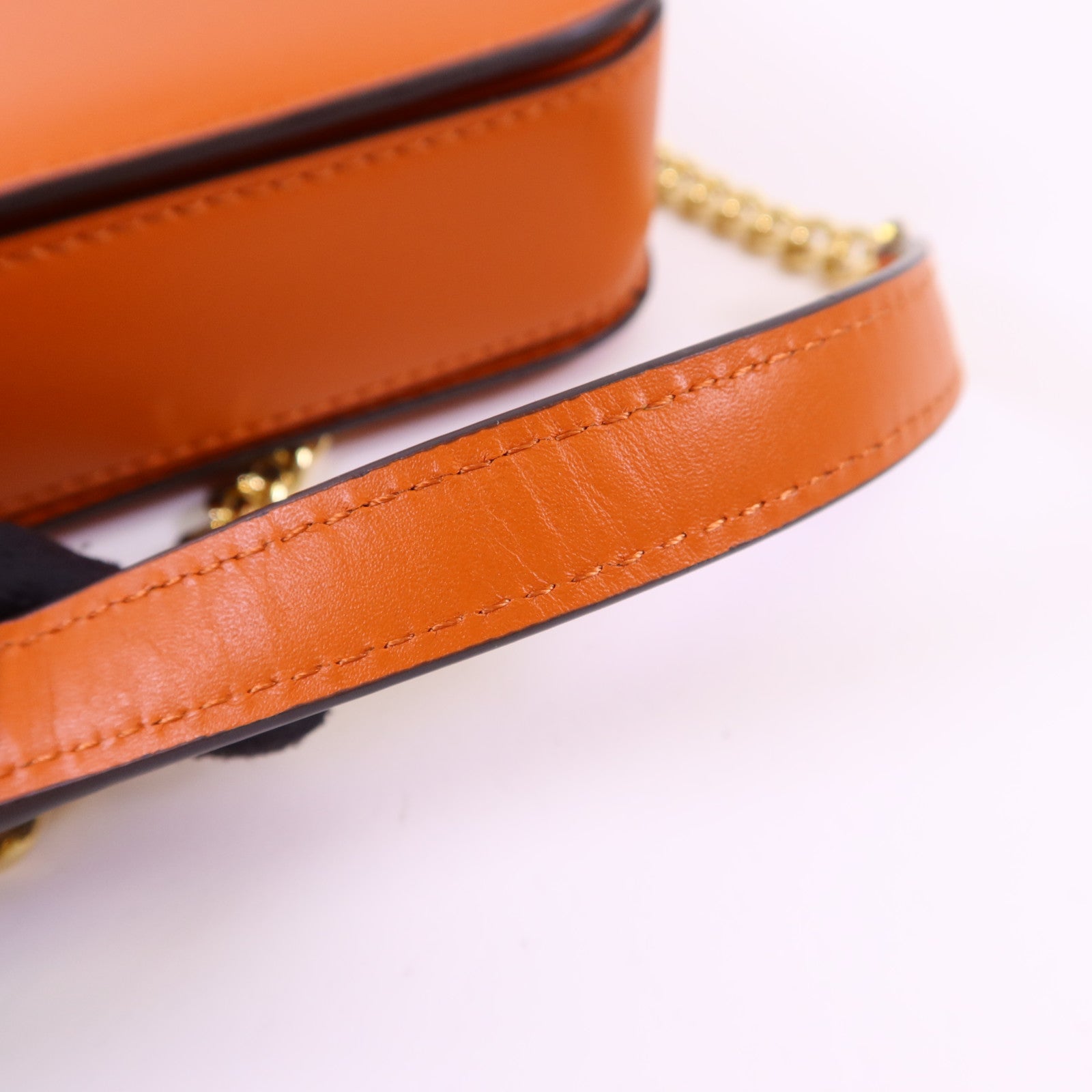 Michael Kors 牛皮皮革Chain Shoulder Bag金扣鏈帶肩背袋