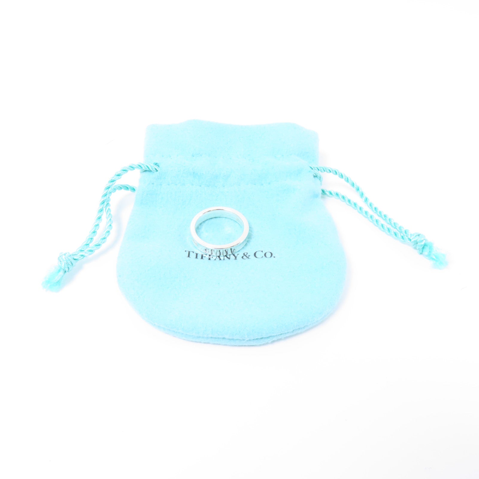 TIFFANY＆CO 925純銀Silver Ring戒指US#5.25