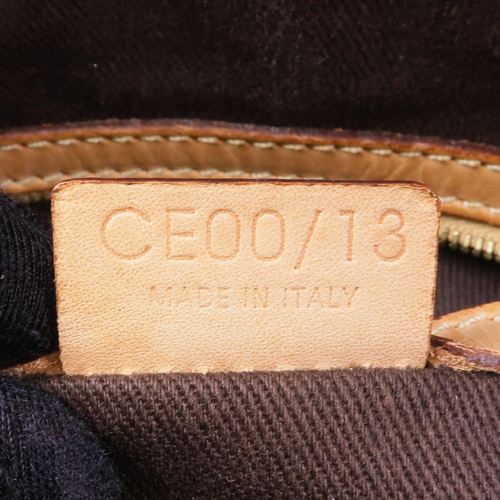 CELINE 帆布Hand Bag金扣手挽袋