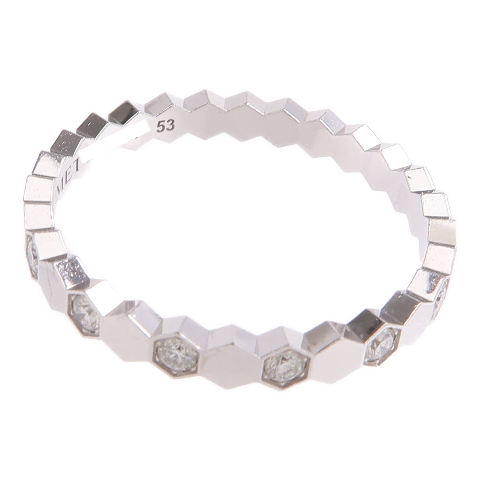 Chaumet 18K白金Bee de Chaumet Ring鑽石戒指