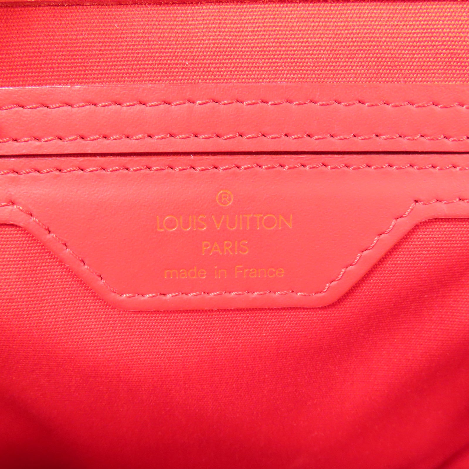 LOUIS VUITTON Epi Sac Plat PM金扣手挽袋