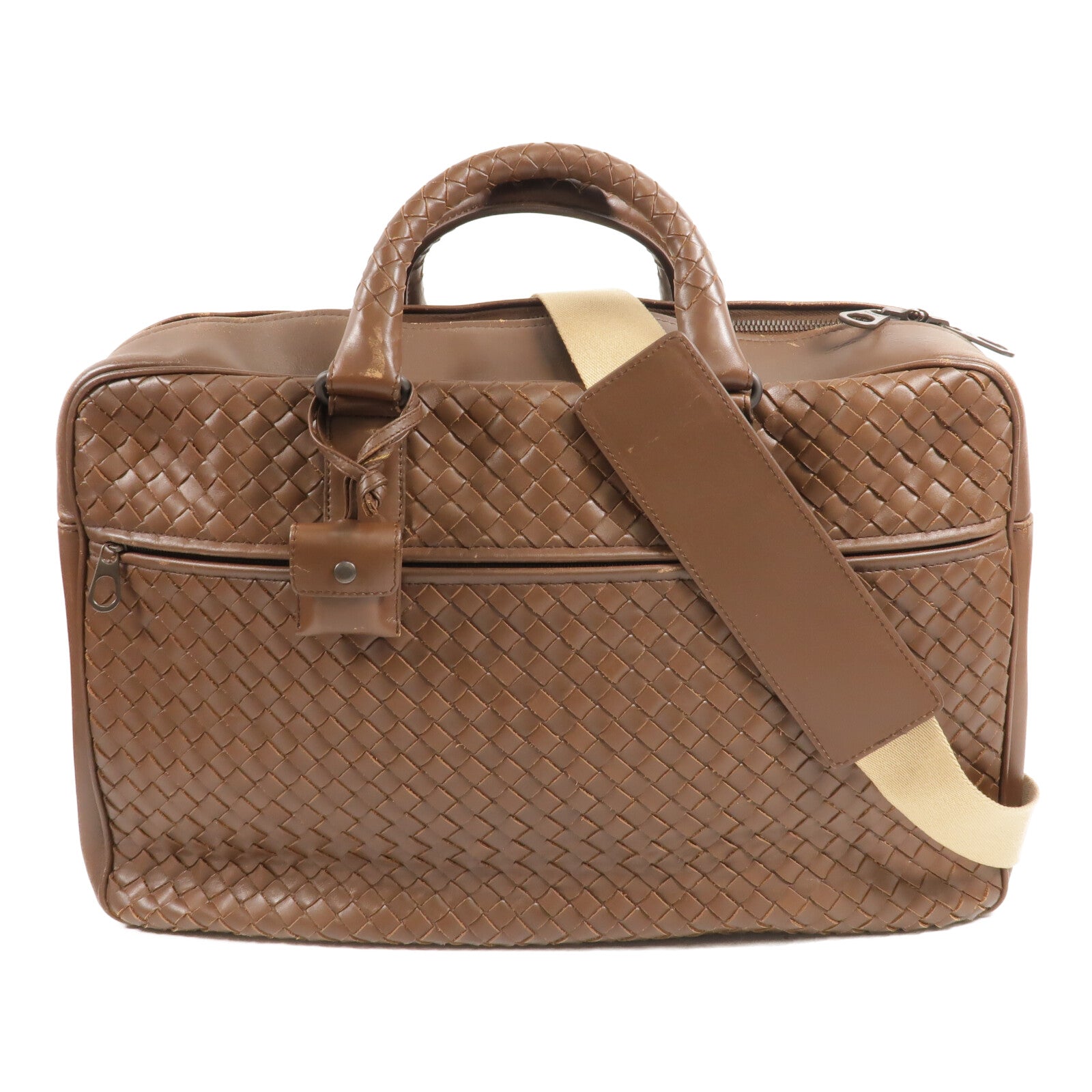 BOTTEGA VENETA 羊皮皮革2Way Shoulder手挽肩背兩用袋公事包
