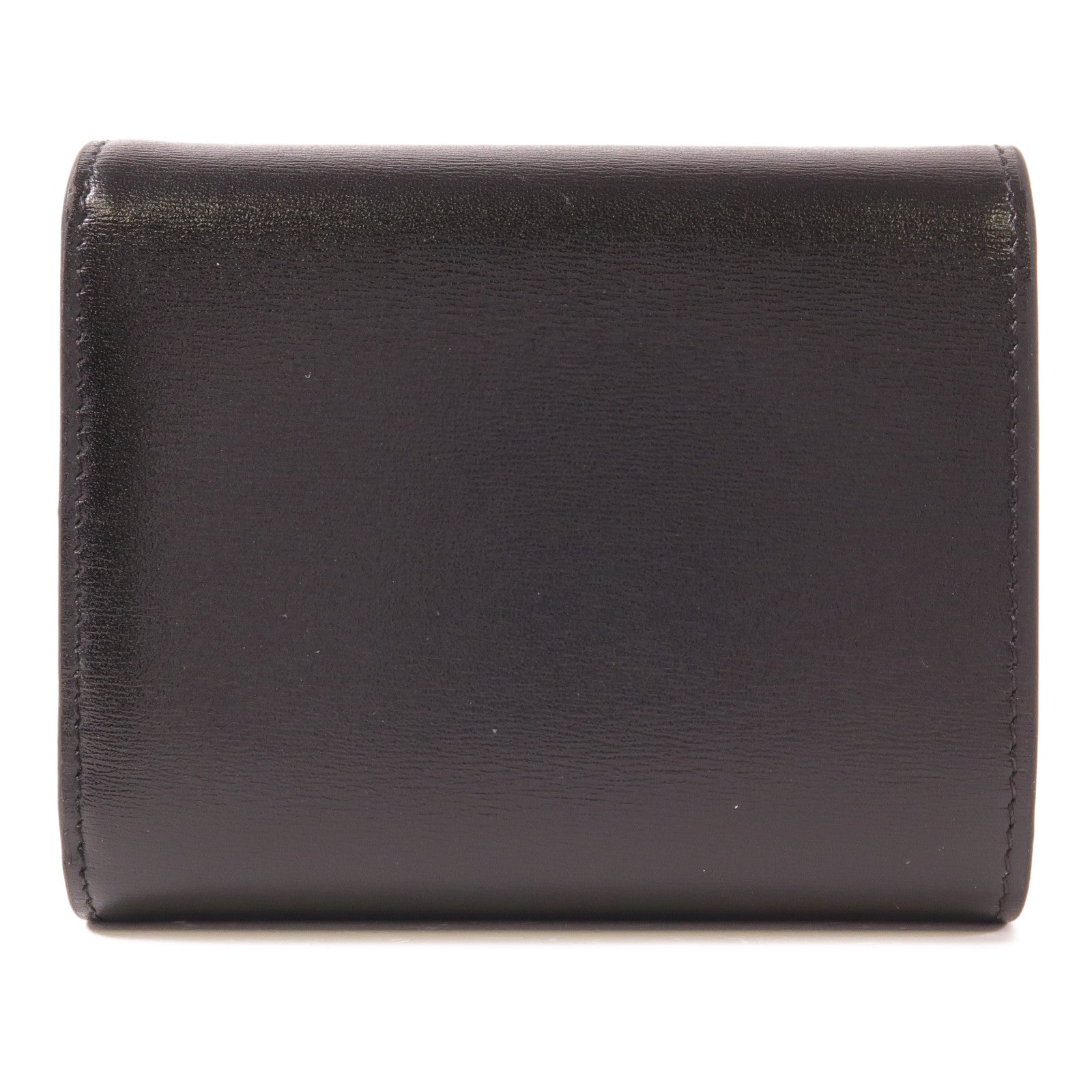 CELINE 牛皮皮革Triomphe Wallet金扣錢包