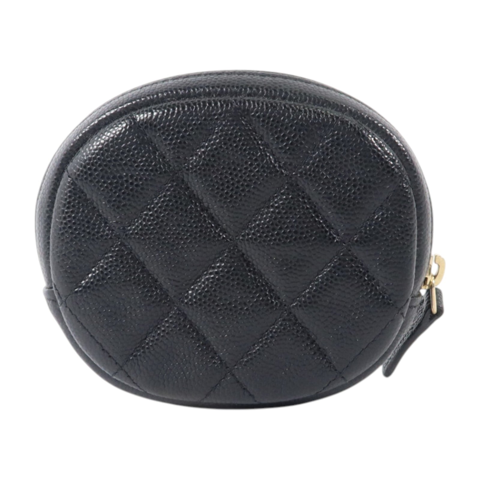 CHANEL 牛皮皮革Coin Case金扣零錢包