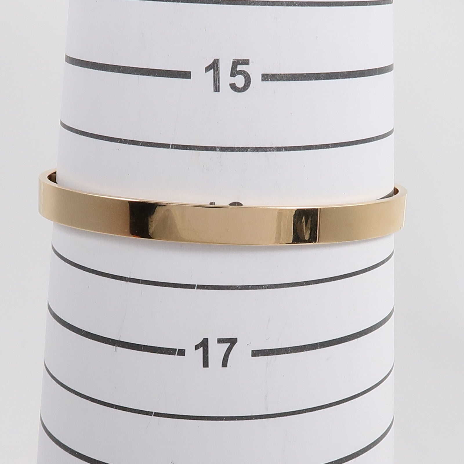 HERMES 18K玫瑰金Kelly Bracelet鑽石手鐲