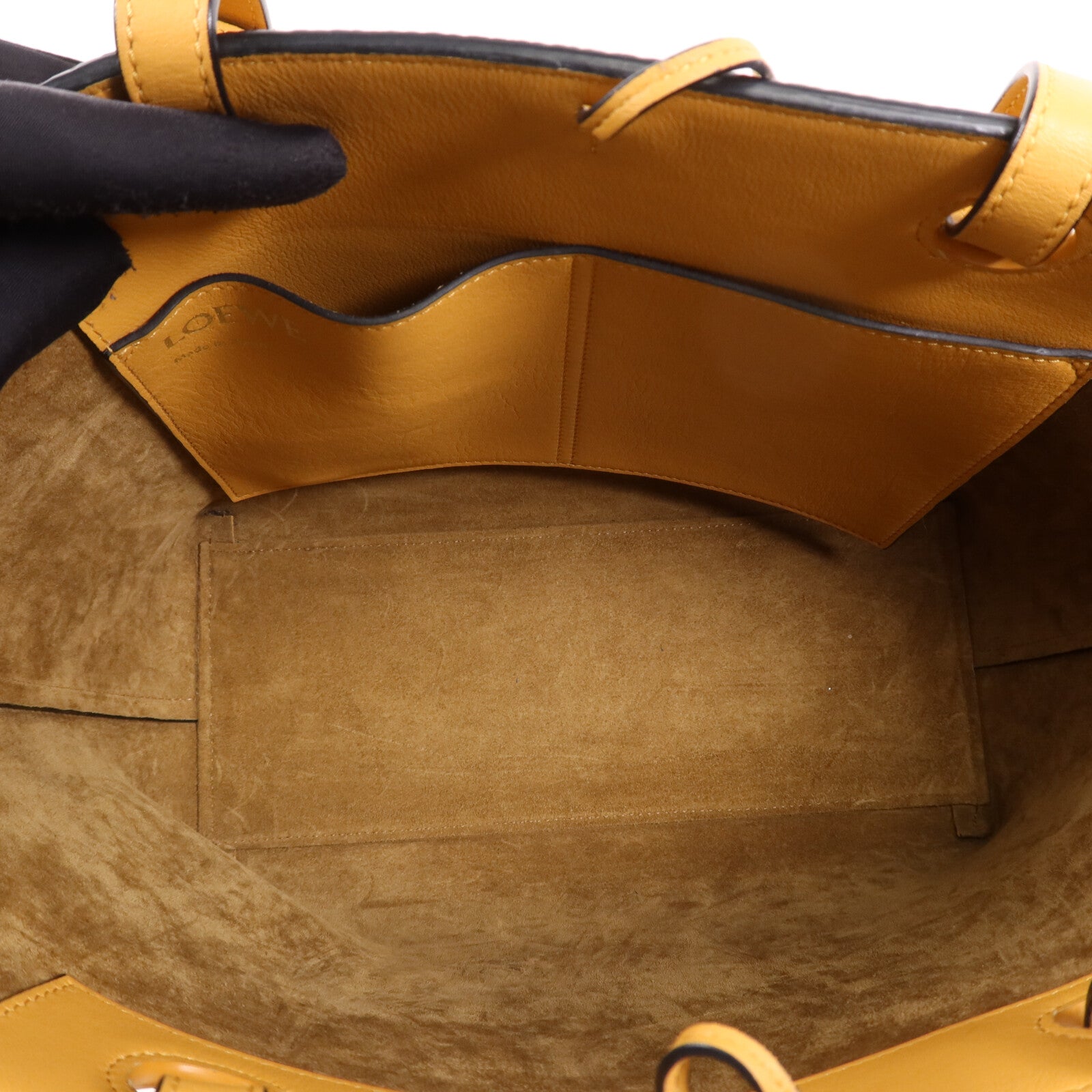 LOEWE 牛皮皮革Anagram Tote Bag手挽肩背兩用袋