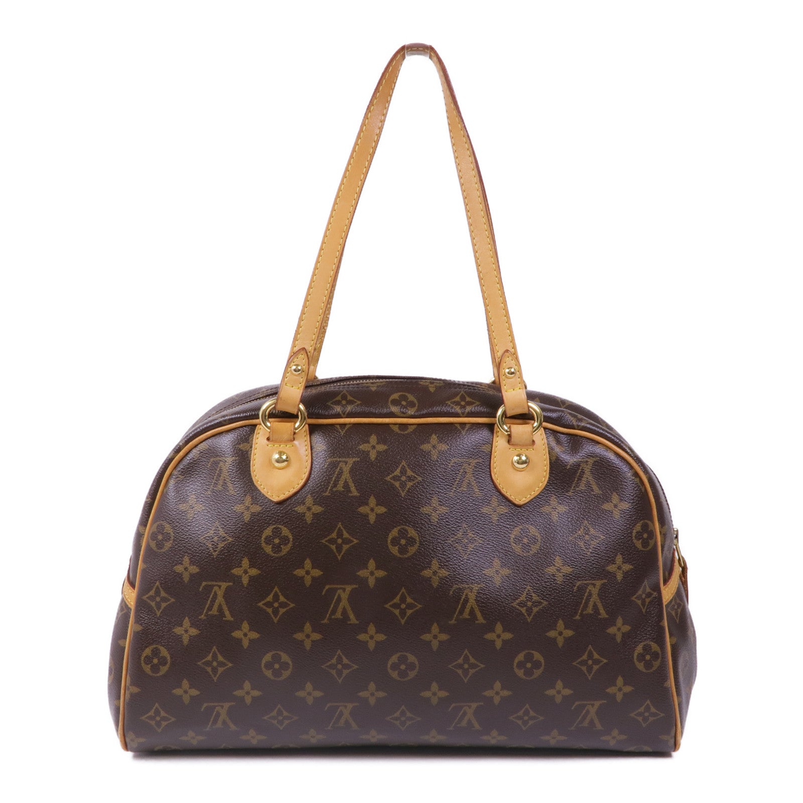 LOUIS VUITTON 【激減優惠】Monogram Montorgueil GM金扣肩背袋