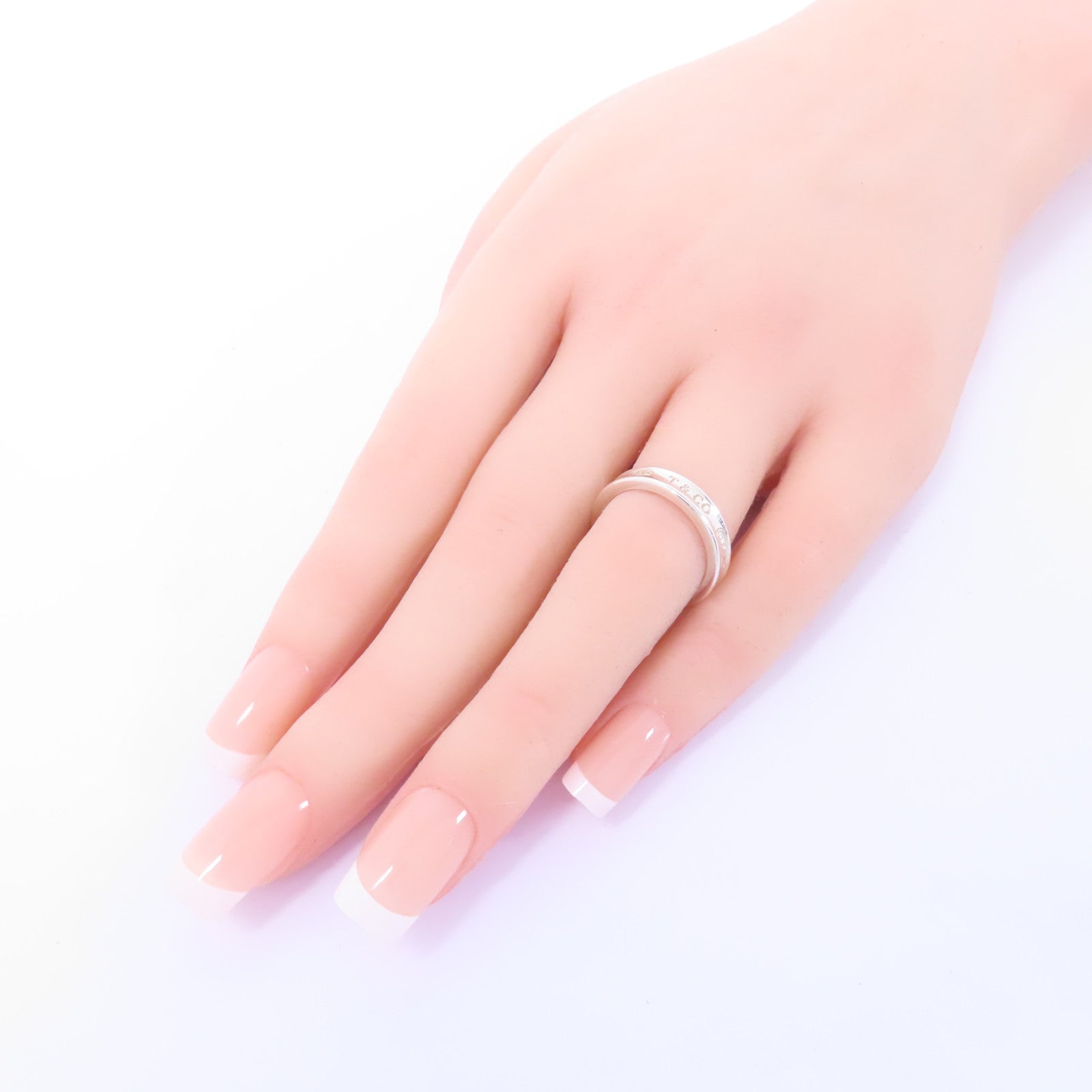 TIFFANY＆CO 925純銀Silver Ring戒指US#5.25