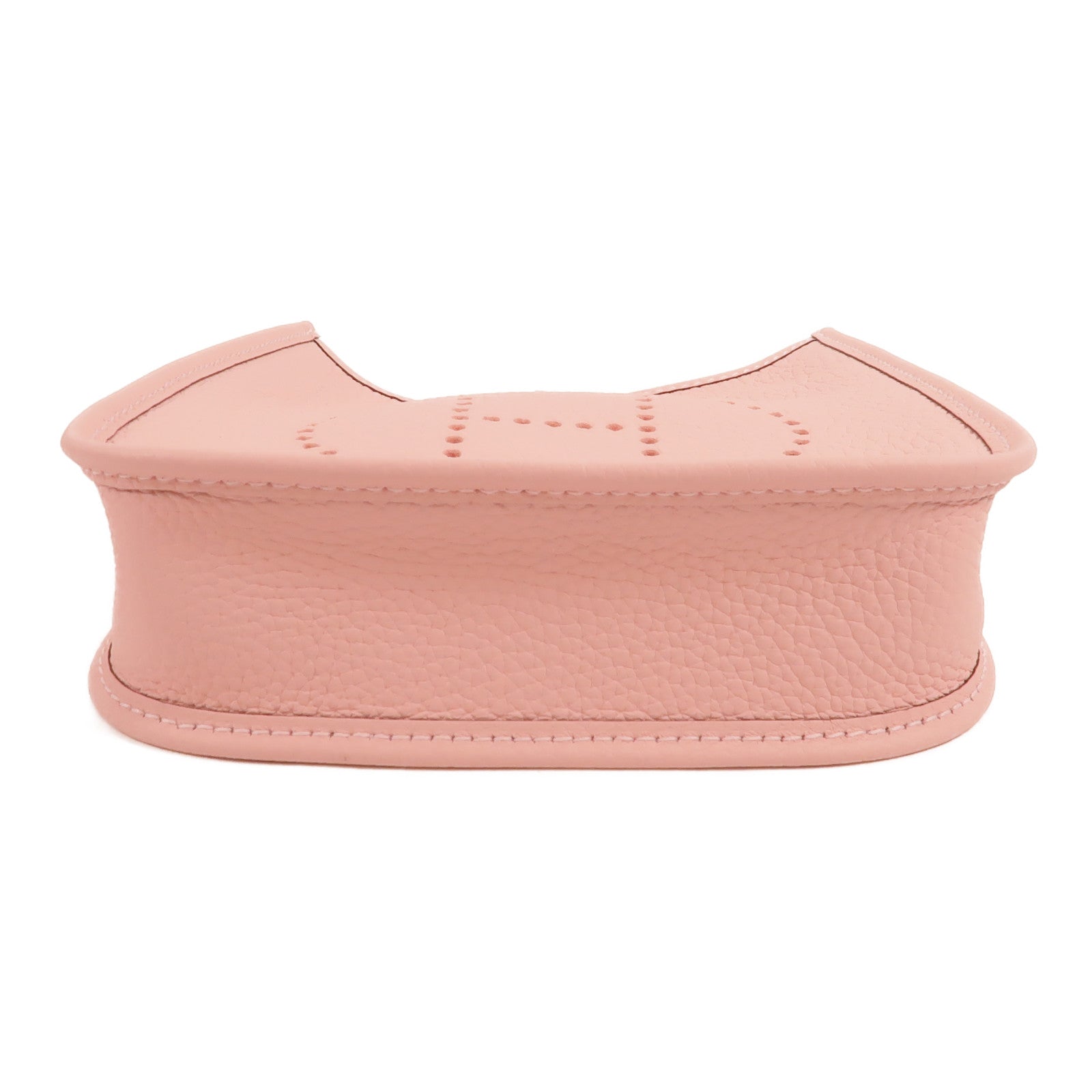 HERMES Clemence皮革Evelyne TPM肩背袋Rose Sakura