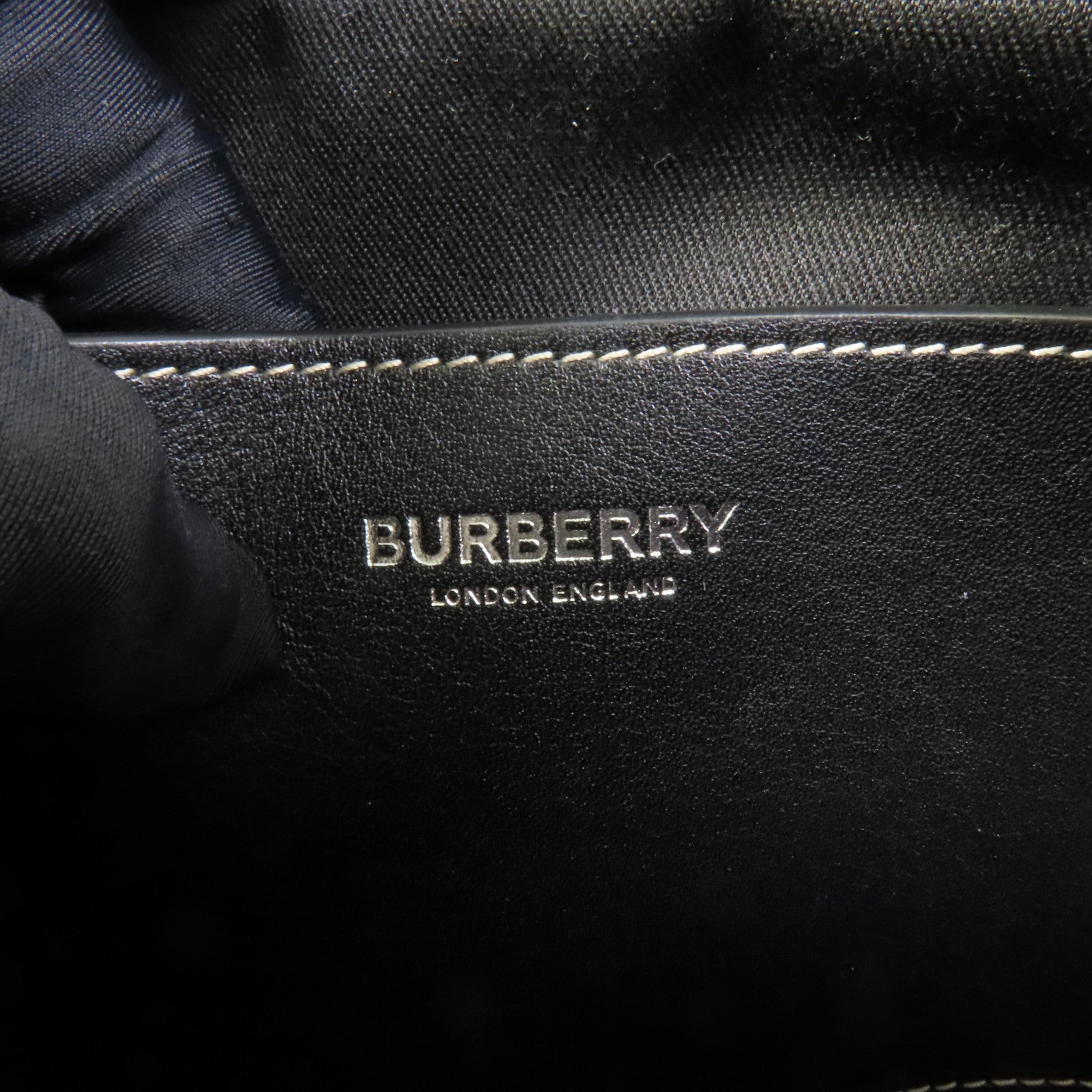 BURBERRY 塗層帆布Shoulder Bag肩背袋