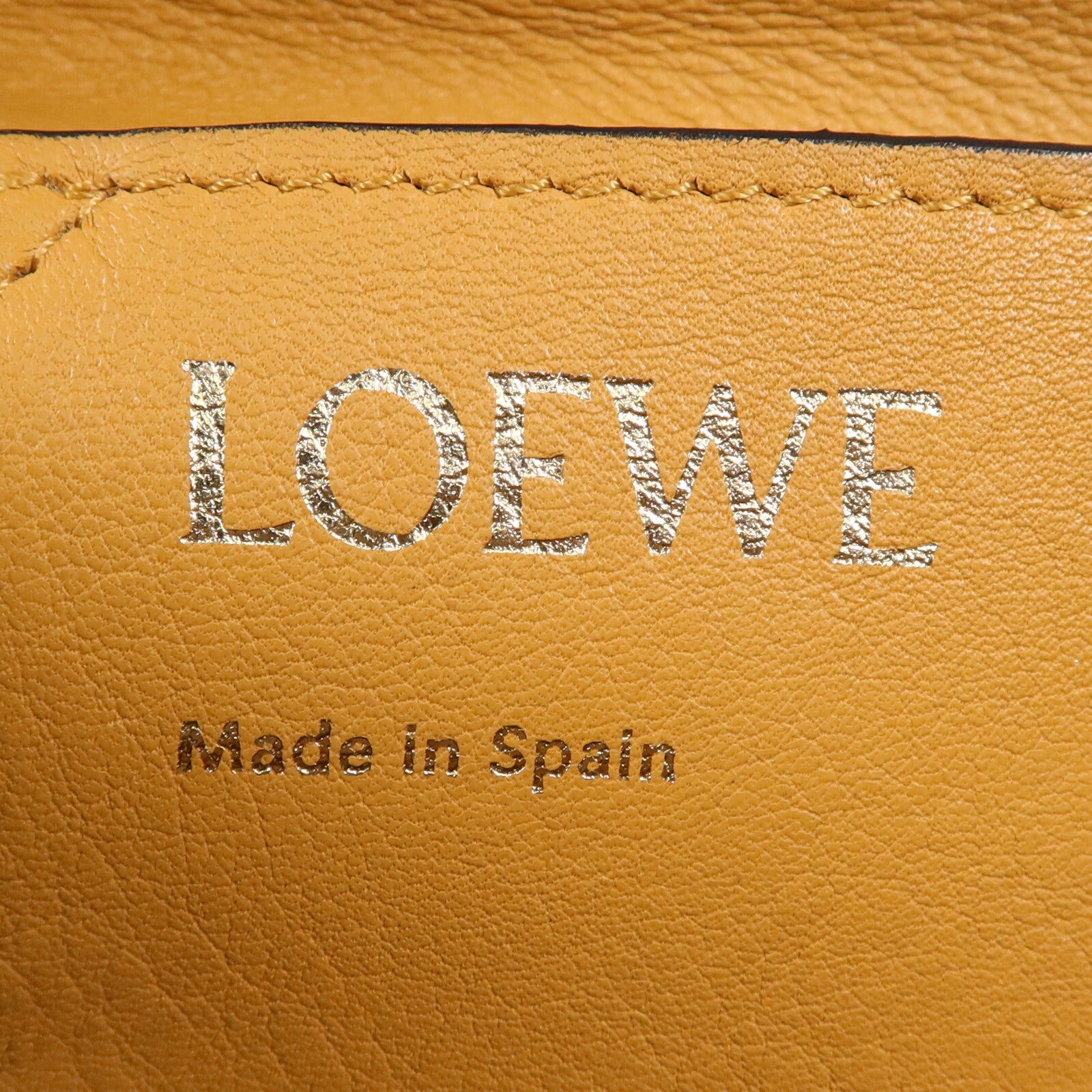 LOEWE 牛皮皮革Anagram Tote Bag手挽肩背兩用袋