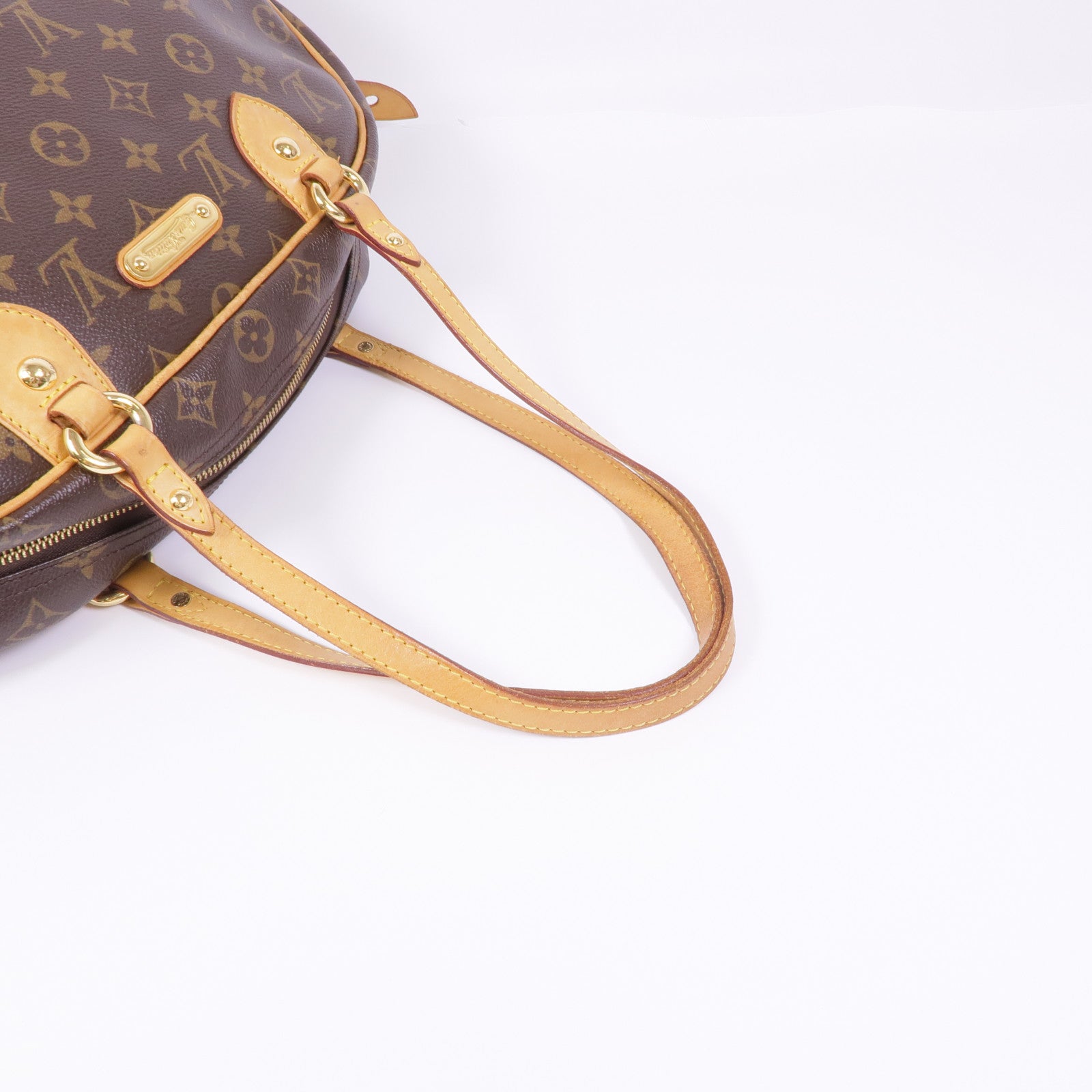 LOUIS VUITTON 【激減優惠】Monogram Montorgueil GM金扣肩背袋